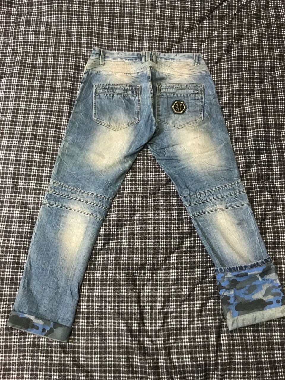 Philipp Plein Philipp Plein PP Motorcycle Jeans Size US 33 - 7 Thumbnail