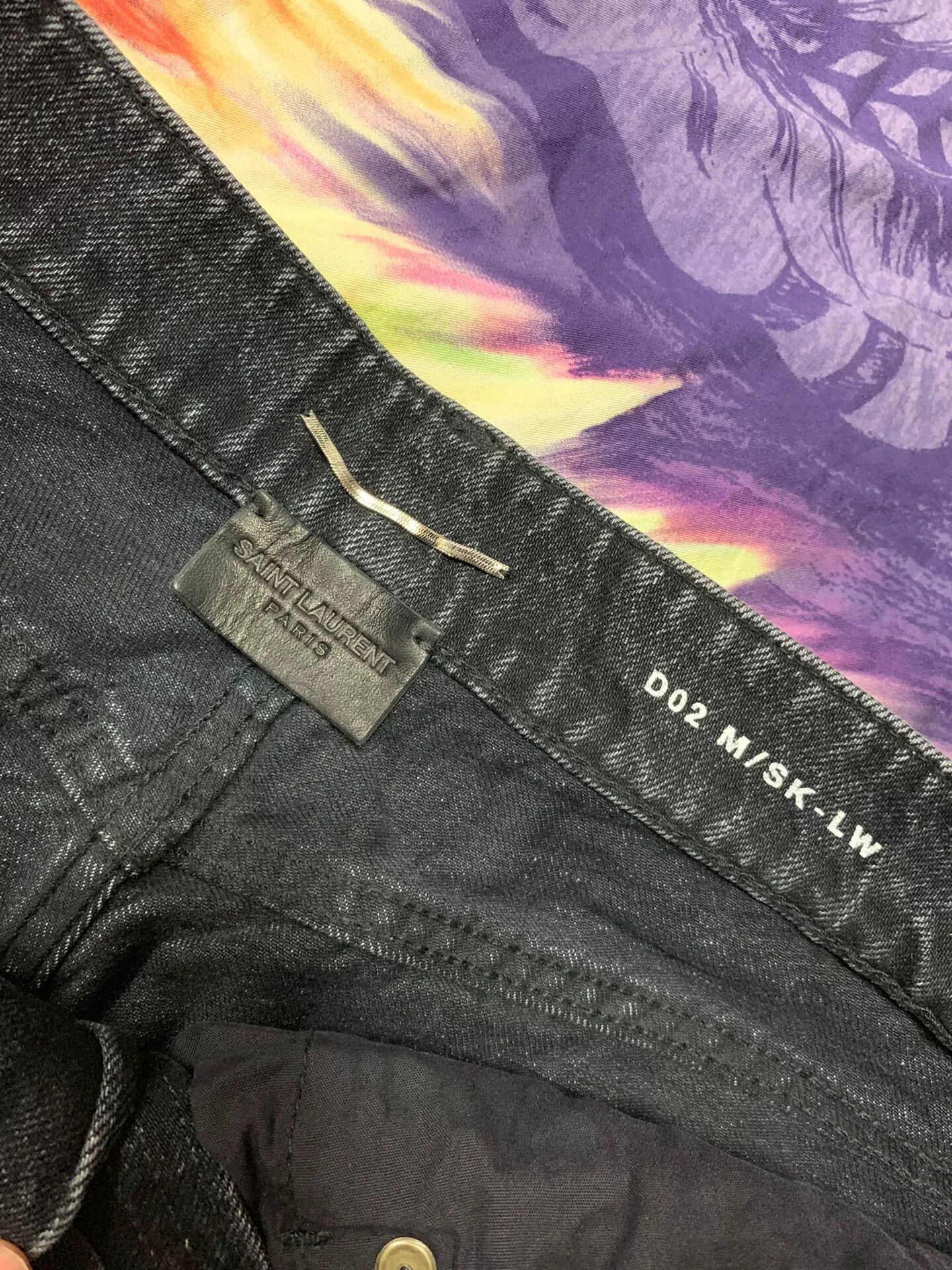 Saint Laurent Paris Saint Laurent D02 One-Cut Jeans Size 29 Size US 29 - 6 Thumbnail