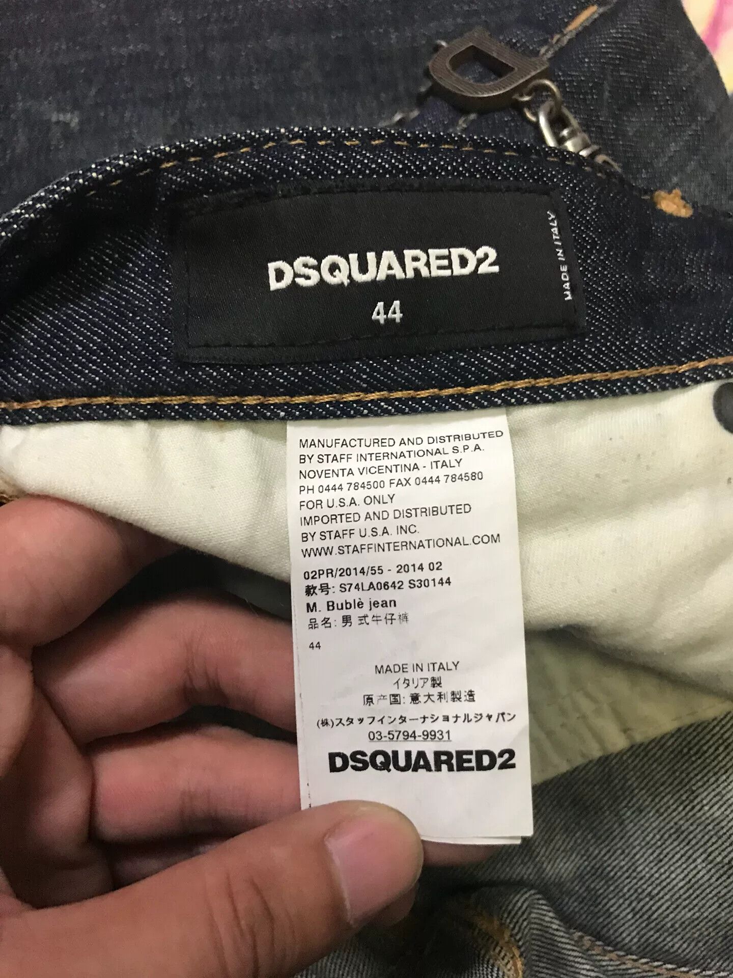 Dsquared2 Dsquared2 D2 Red Zipper Jeans Size US 28 / EU 44 - 5 Thumbnail