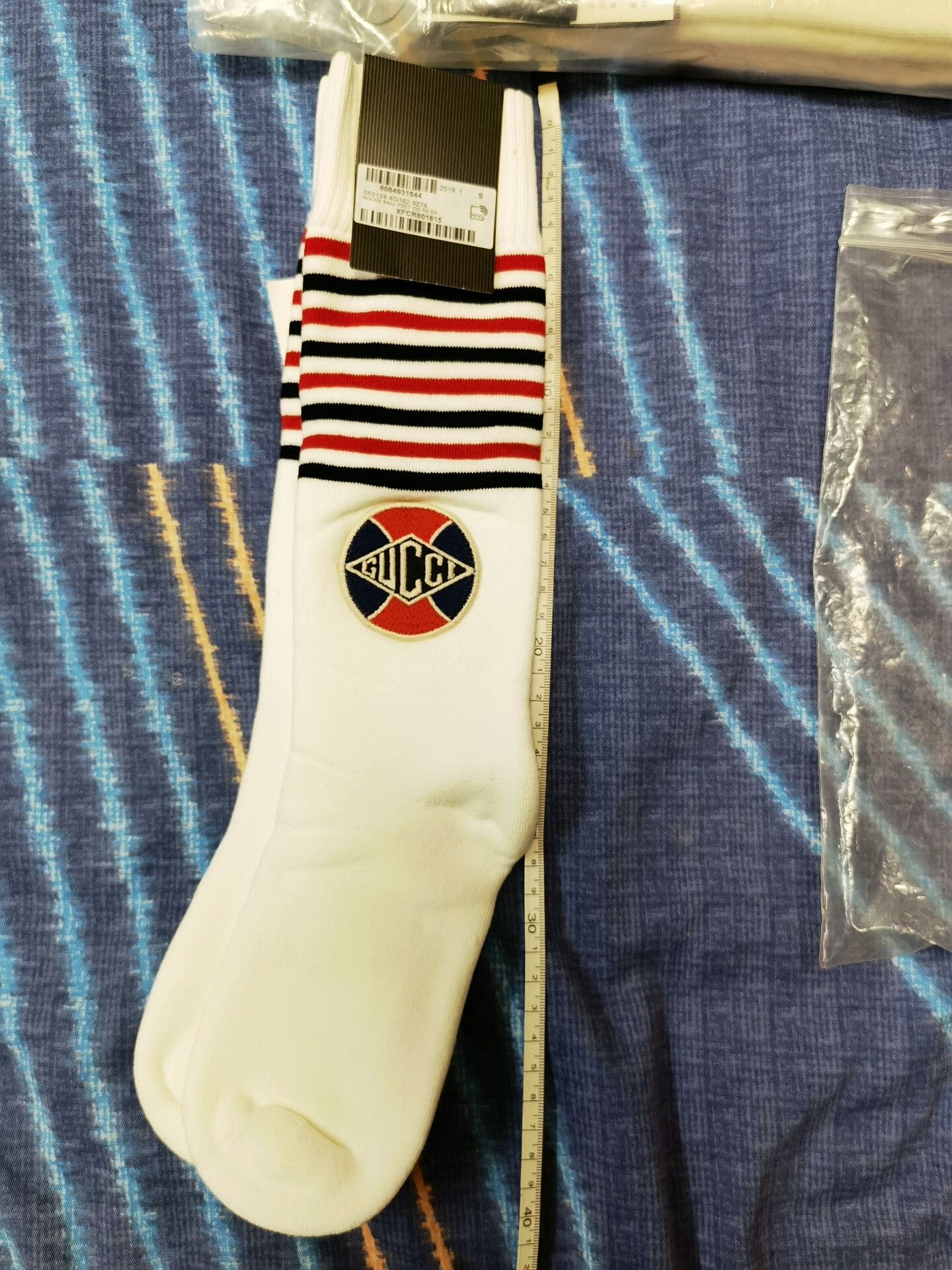 Gucci Gucci Tennis Sport Long Socks Size ONE SIZE - 5 Thumbnail