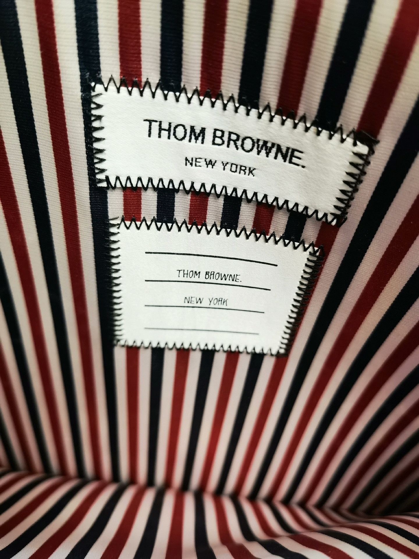 Thom Browne Thom Browne Tri-Color Stripe Envelope Clutch Size ONE SIZE - 5 Thumbnail