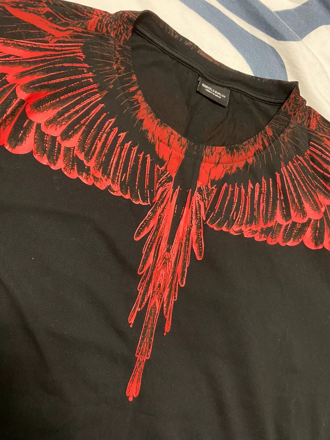 Marcelo Burlon Marcelo Burlon Wing Short Sleeve Size US XS / EU 42 / 0 - 2 Thumbnail