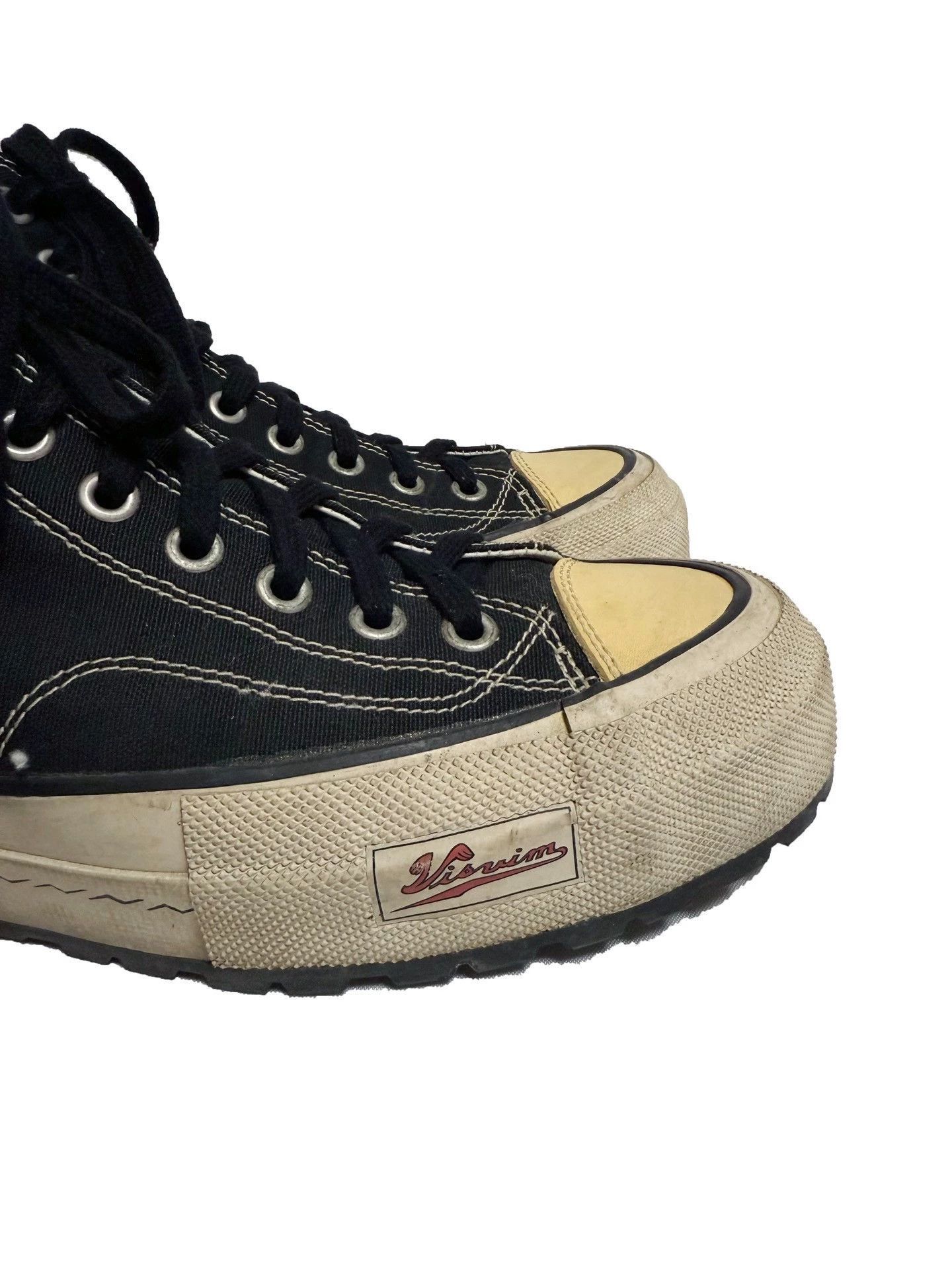 Visvim Black High-Top Sneakers Size 8.5 Size US 8.5 / EU 41-42 - 5 Thumbnail
