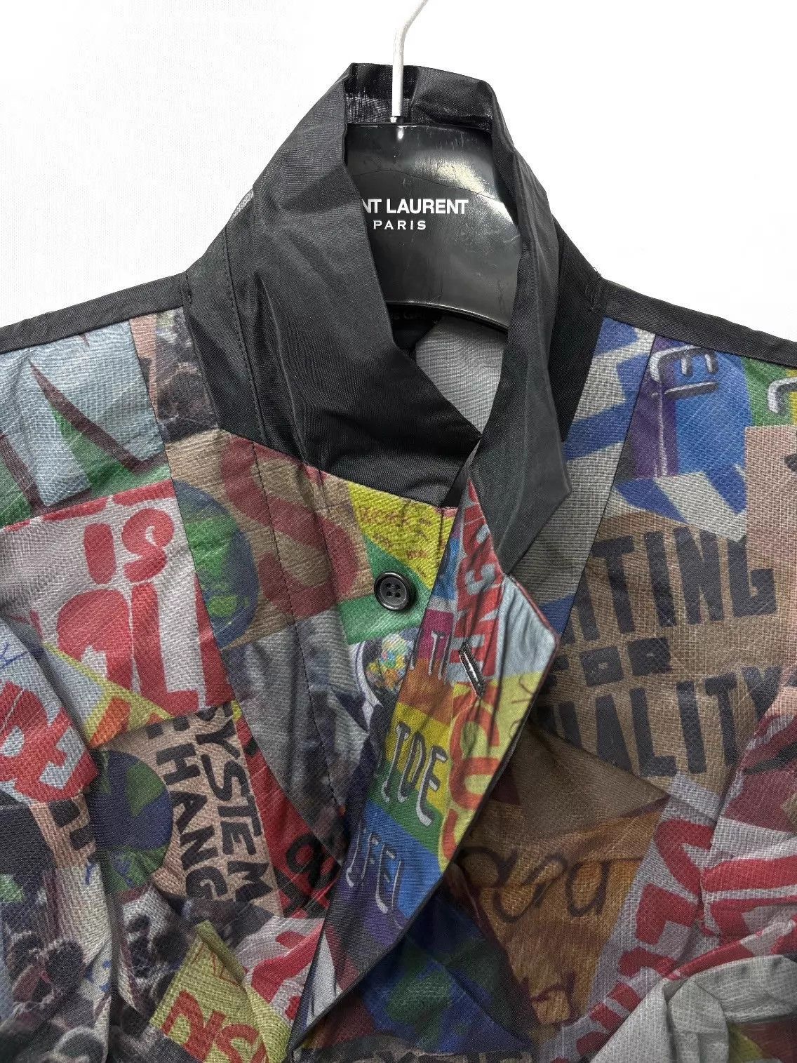 Comme des Garcons Multi Color Graphic Print Light Jacket Size US M / EU 48-50 / 2 - 4 Thumbnail
