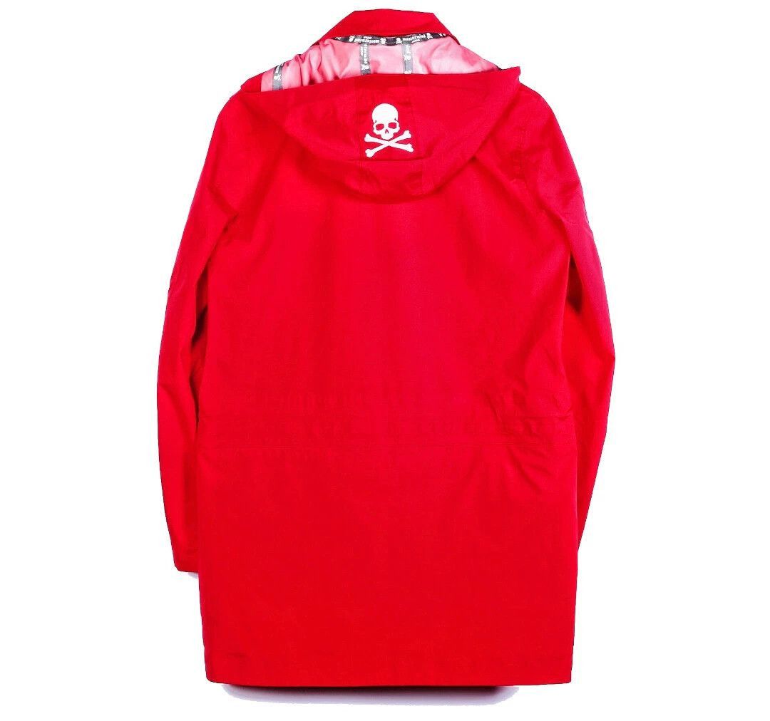 Mastermind Japan Red Long-Sleeve Hooded Coat Size US M / EU 48-50 / 2 - 2 Thumbnail