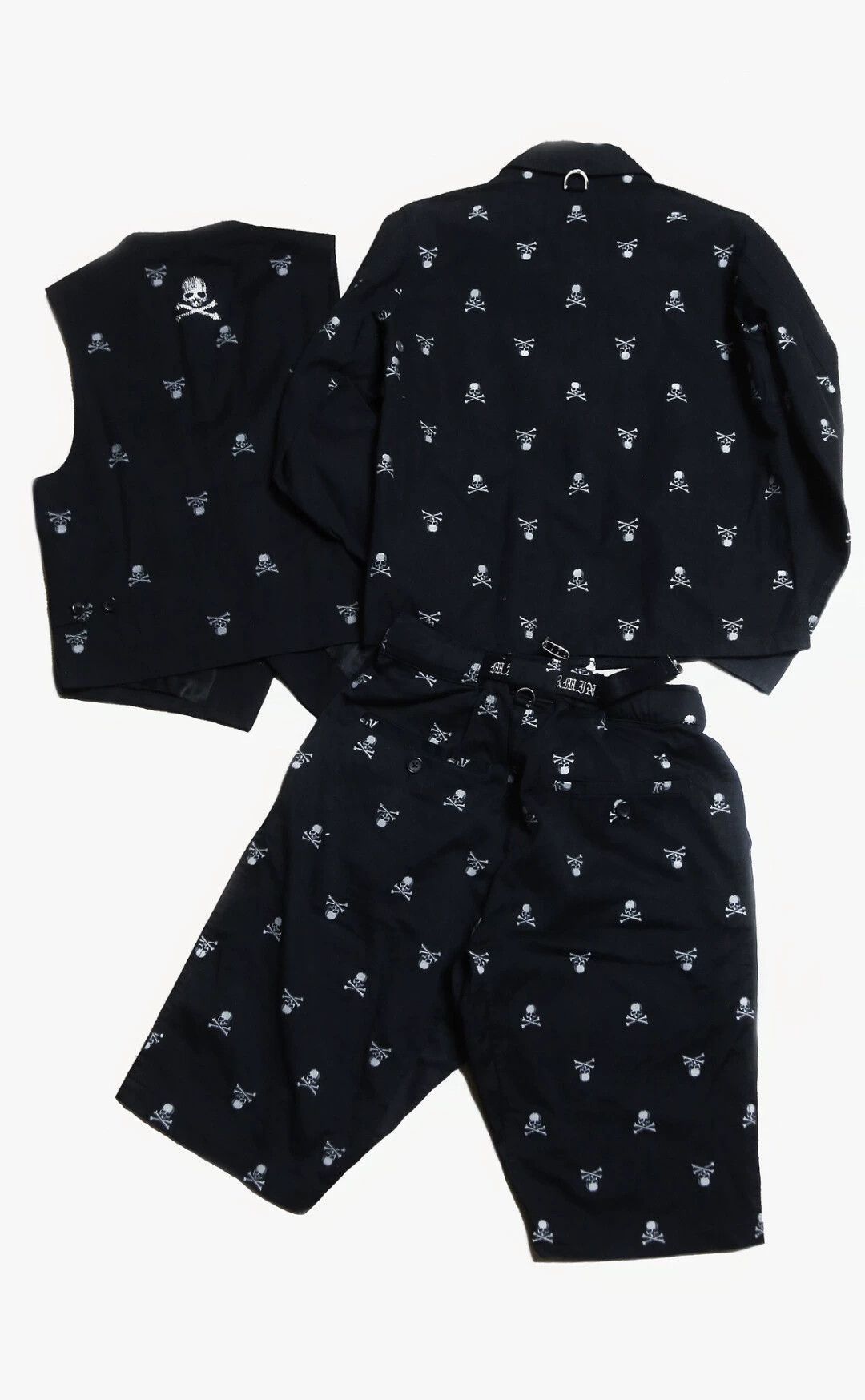 Mastermind Japan Black Skull Pattern Light Jacket Size S Size US S / EU 44-46 / 1 - 8 Thumbnail