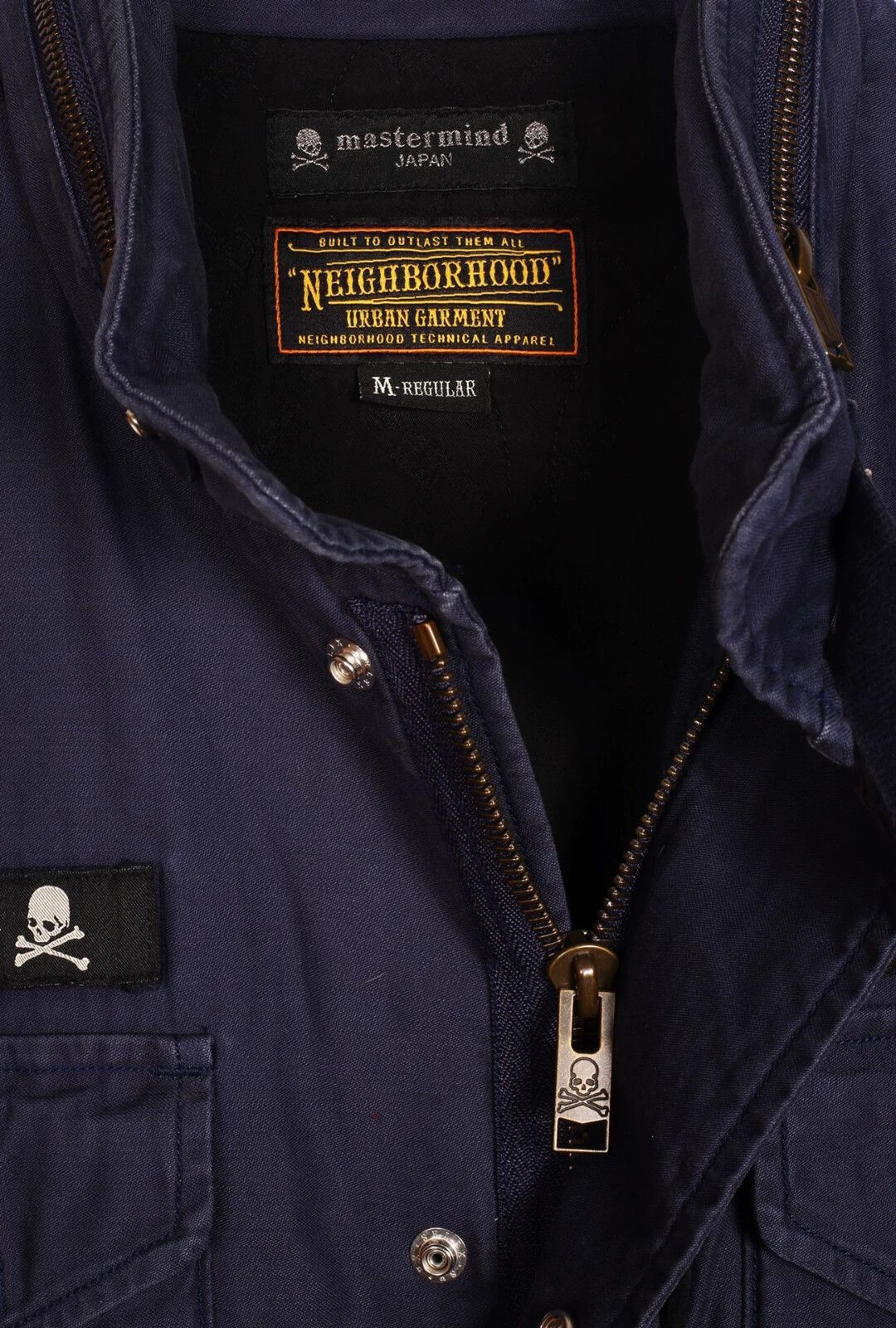Mastermind Japan Blue Cargo Jacket with Pockets - Size M Size US M / EU 48-50 / 2 - 6 Thumbnail