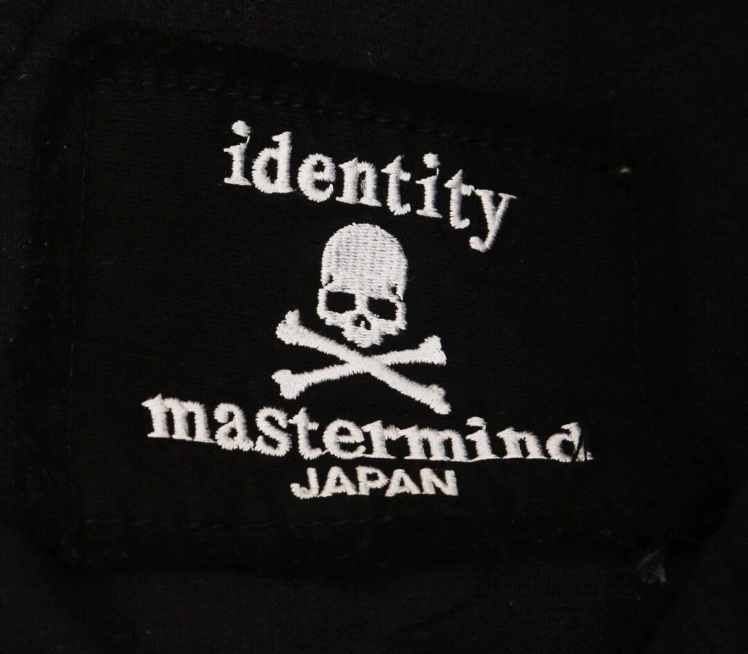 Mastermind Japan Black Denim Cargo Pants with Distressed Details Size US 34 / EU 50 - 9 Thumbnail