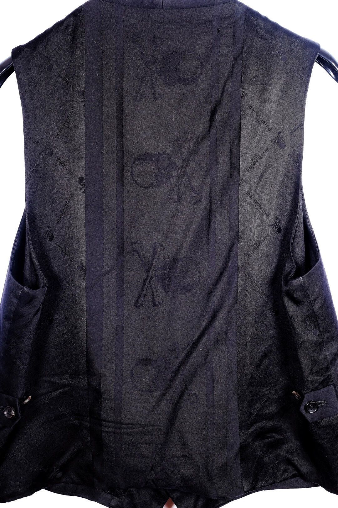 Mastermind Japan Black Sleeveless Button-Front Vest Size US M / EU 48-50 / 2 - 3 Thumbnail