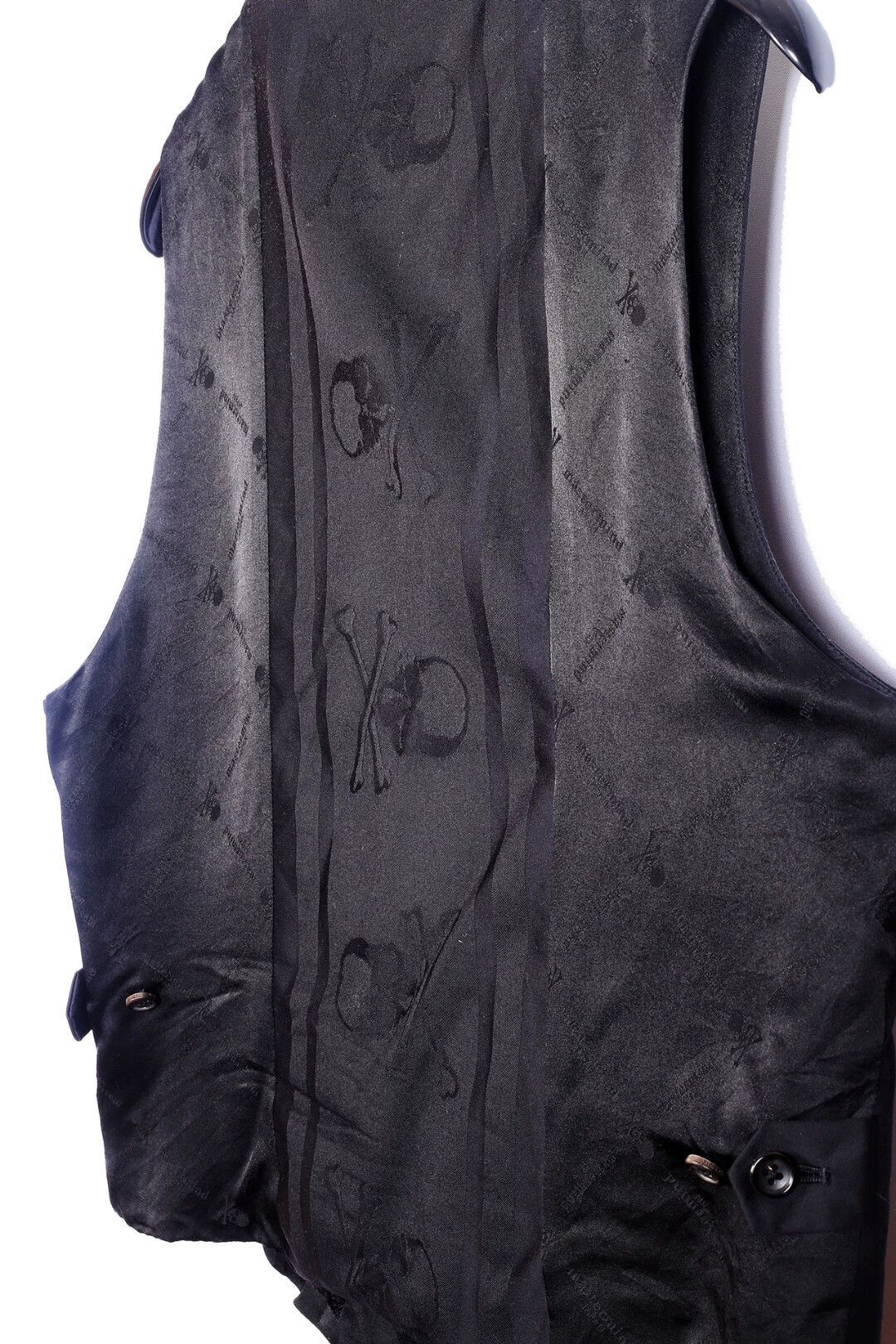 Mastermind Japan Black Sleeveless Button-Front Vest Size US M / EU 48-50 / 2 - 4 Thumbnail