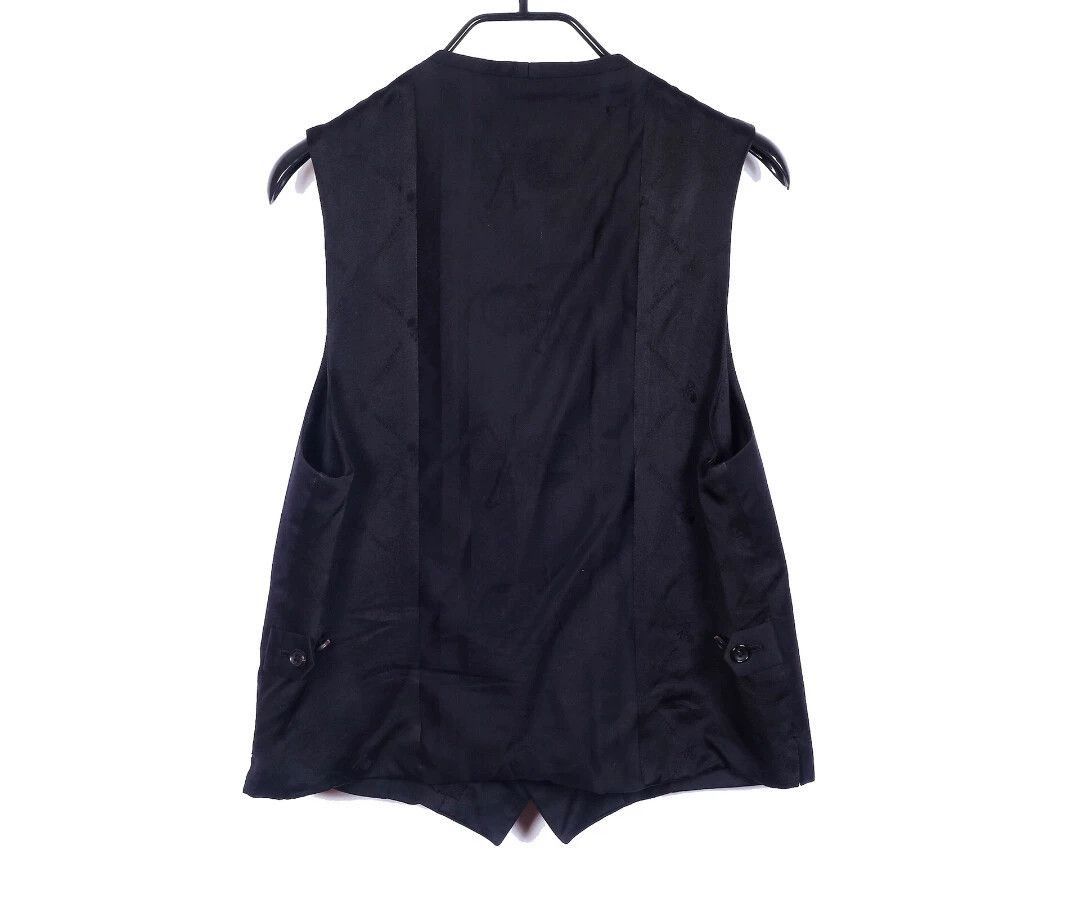 Mastermind Japan Black Sleeveless Button-Front Vest Size US M / EU 48-50 / 2 - 2 Thumbnail