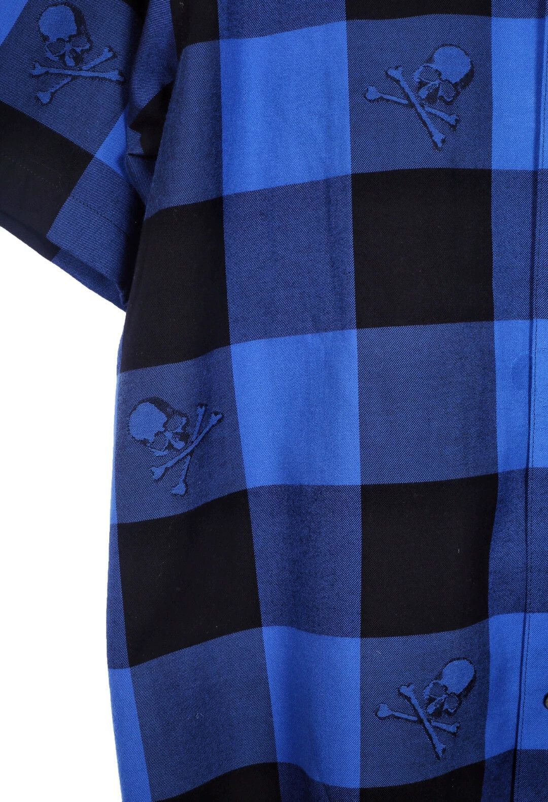 Mastermind Japan Blue Checkered Short-Sleeve Button-Up Shirt Size US S / EU 44-46 / 1 - 5 Thumbnail