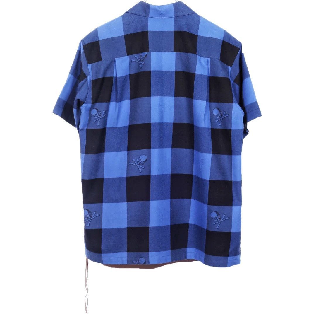 Mastermind Japan Blue Checkered Short-Sleeve Button-Up Shirt Size US S / EU 44-46 / 1 - 2 Thumbnail