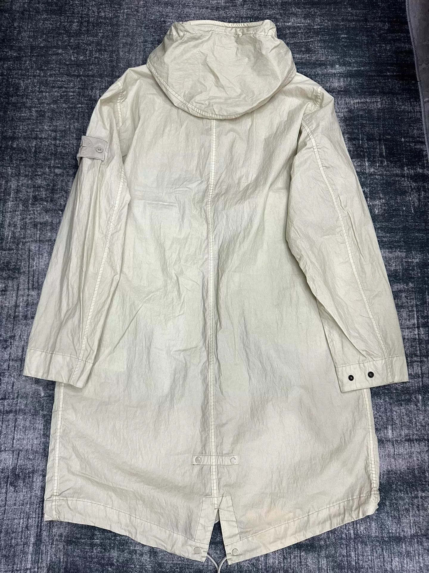 Stone Island Hooded Long Parka with Pockets Size US M / EU 48-50 / 2 - 2 Thumbnail