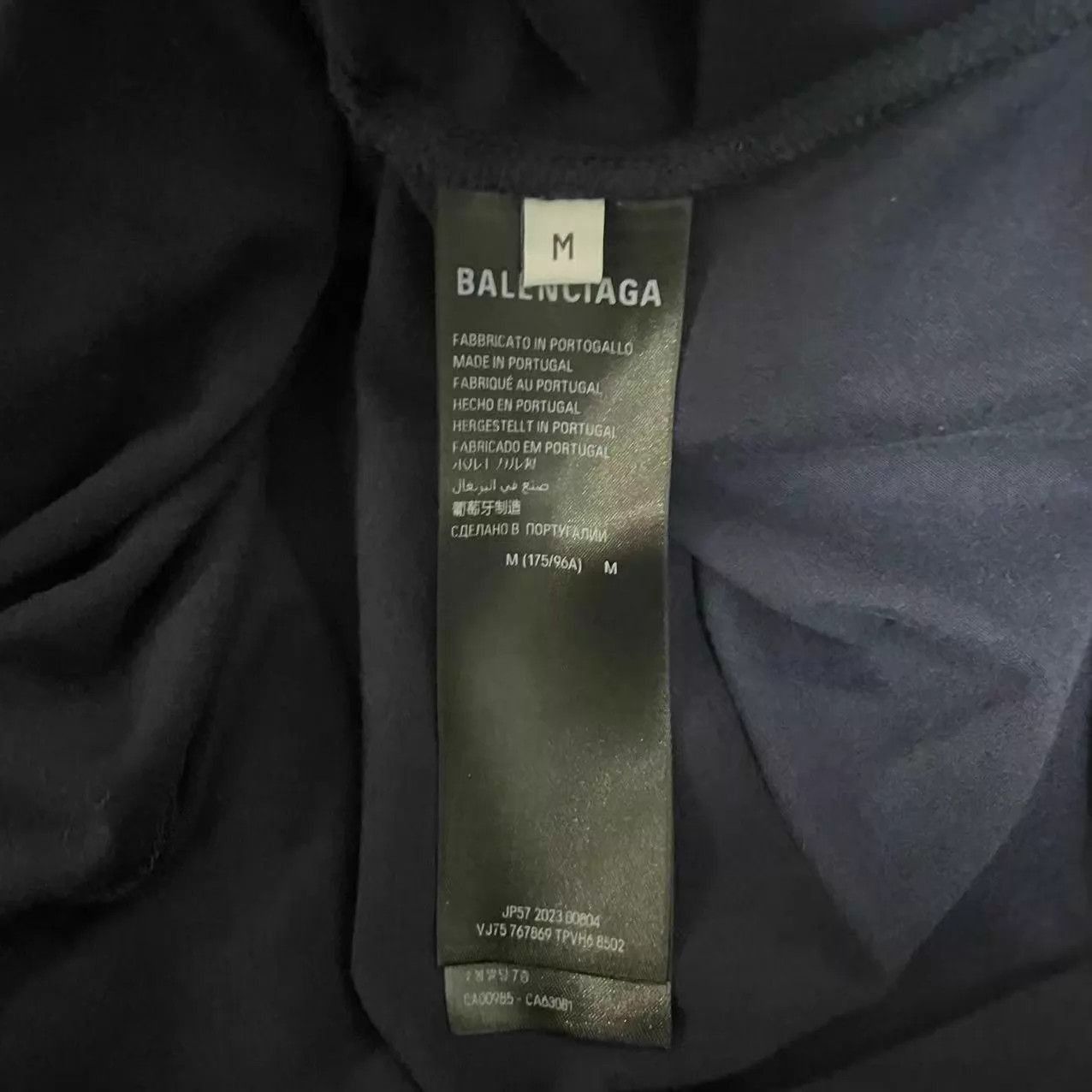 Balenciaga Black Short Sleeve Polo Shirt Size US M / EU 48-50 / 2 - 5 Thumbnail