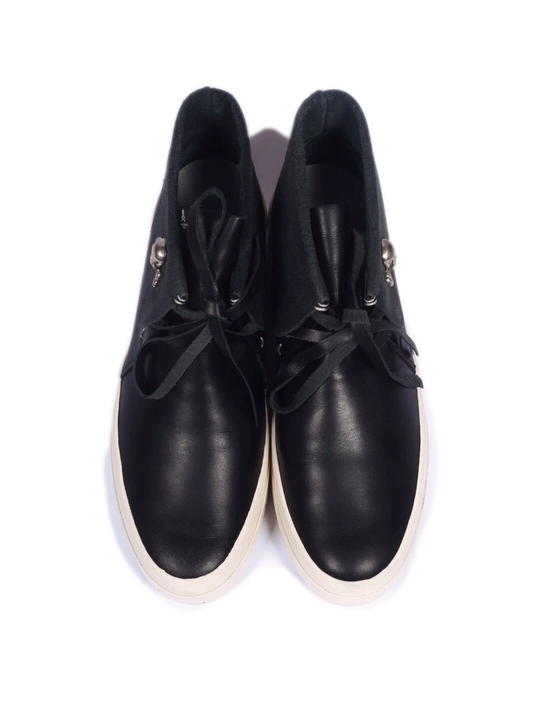 Visvim Black High-Top Sneakers with Skull Accent Size US 11 / EU 44 - 3 Thumbnail