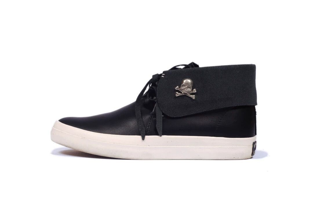 Visvim Black High-Top Sneakers with Skull Accent Size US 11 / EU 44 - 2 Thumbnail