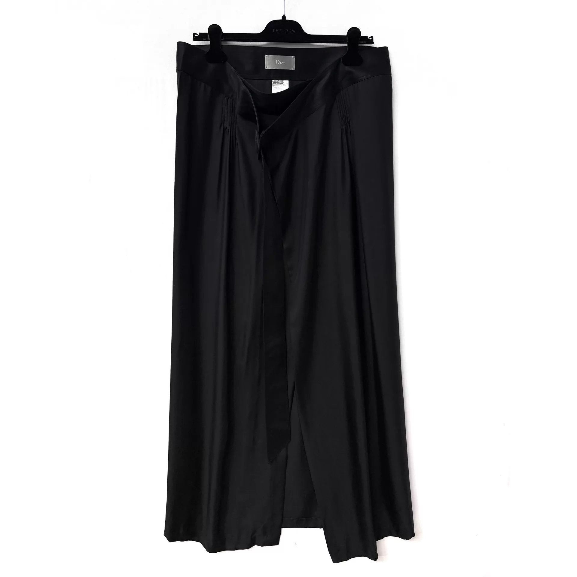 Dior Black High-Waist Flowy Skirt Size 28 Size US 28 / EU 44 - 2 Thumbnail
