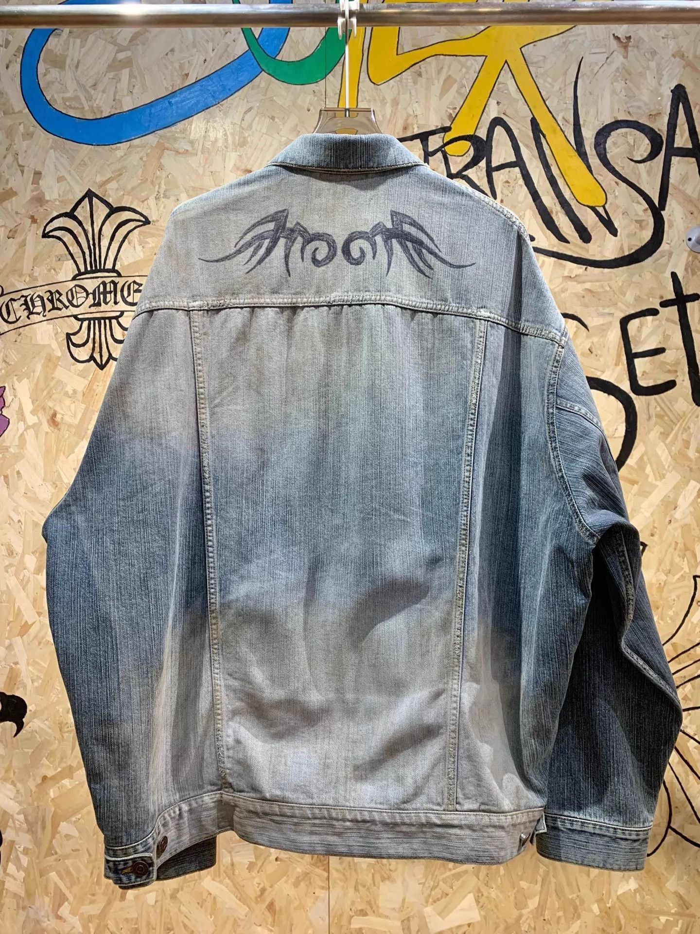 Balenciaga Blue Denim Jacket - Size M Size US M / EU 48-50 / 2 - 6 Thumbnail
