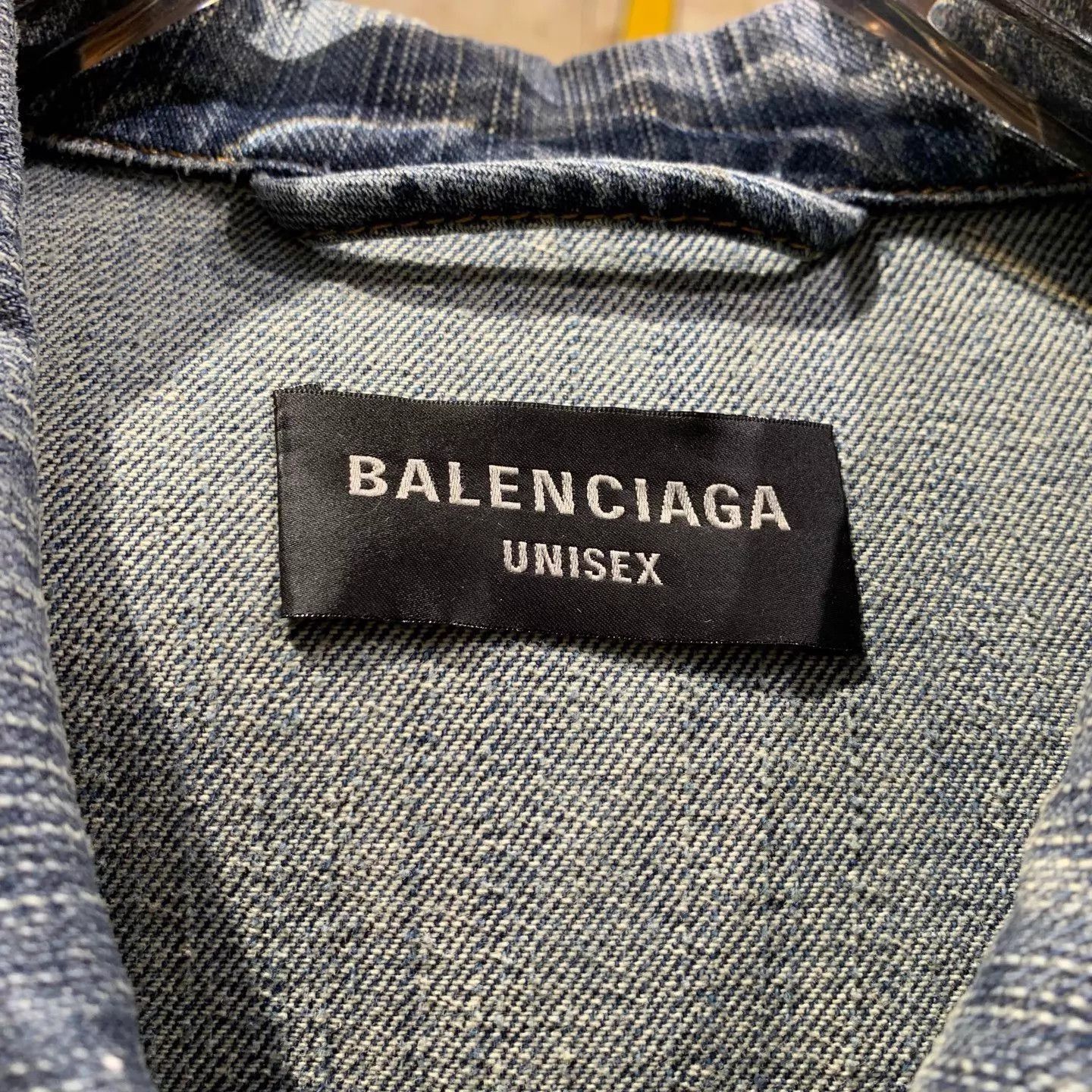 Balenciaga Blue Denim Jacket - Size M Size US M / EU 48-50 / 2 - 2 Thumbnail