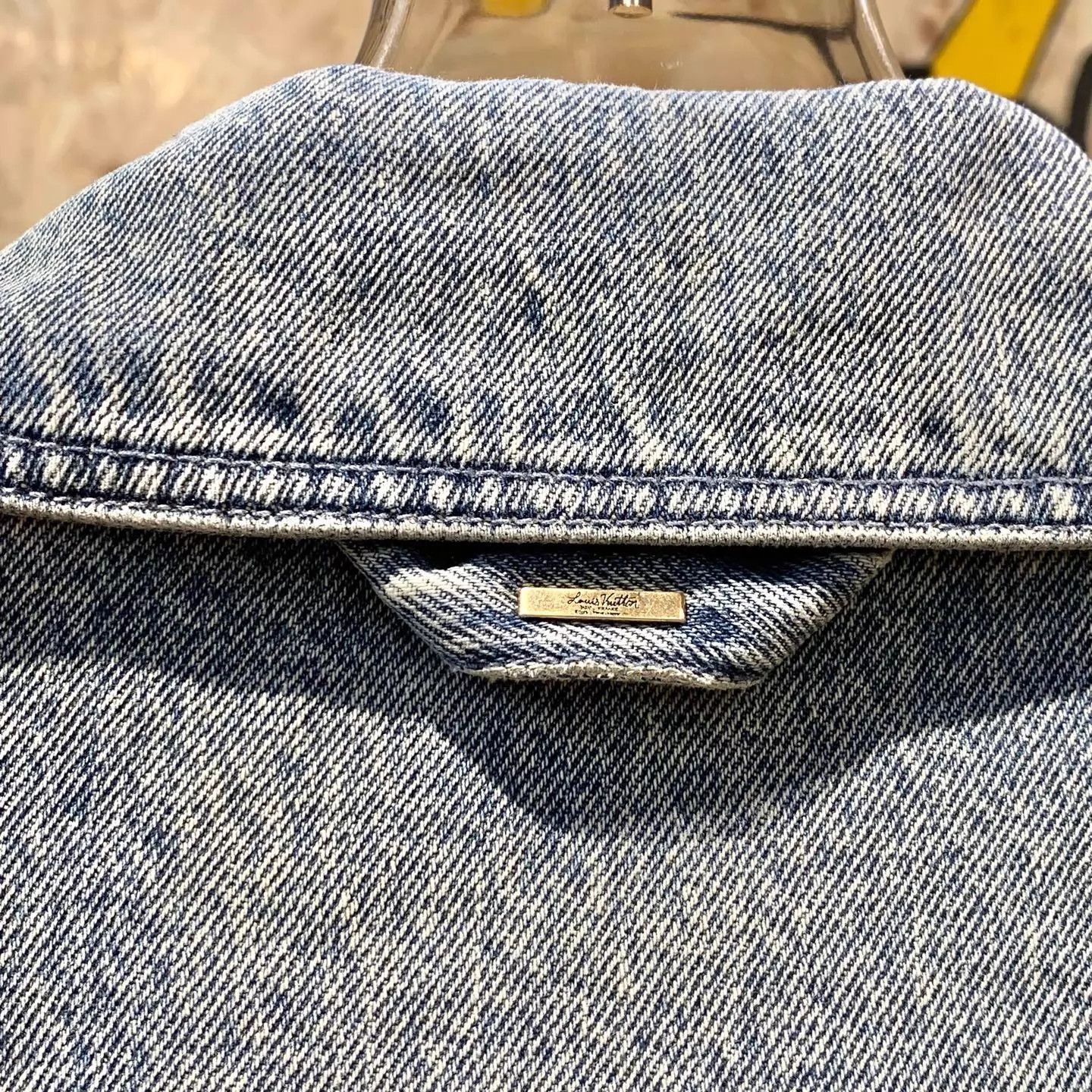 Louis Vuitton Blue Short Sleeve Denim Jacket - XL Size US XL / EU 56 / 4 - 6 Thumbnail