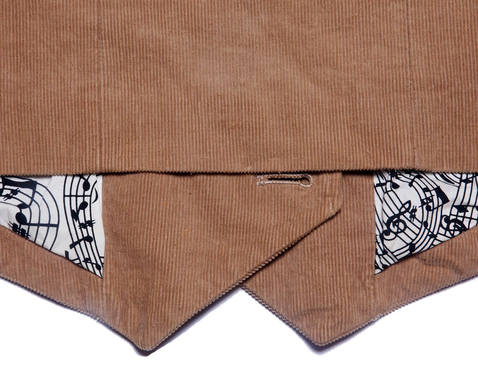 Number (N)ine Beige Double-Breasted Corduroy Jacket Size US M / EU 48-50 / 2 - 6 Thumbnail