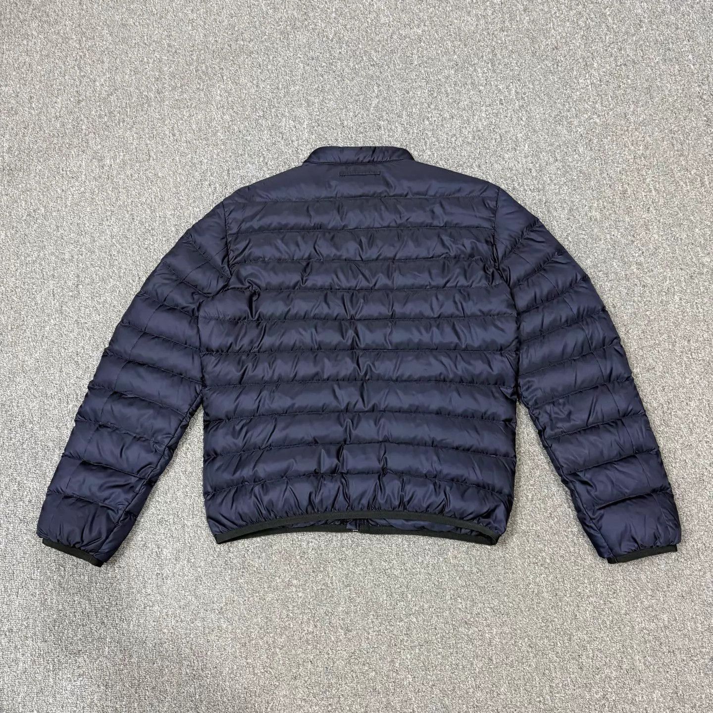 Prada Blue Puffer Jacket with Zip Closure Size US M / EU 48-50 / 2 - 2 Thumbnail