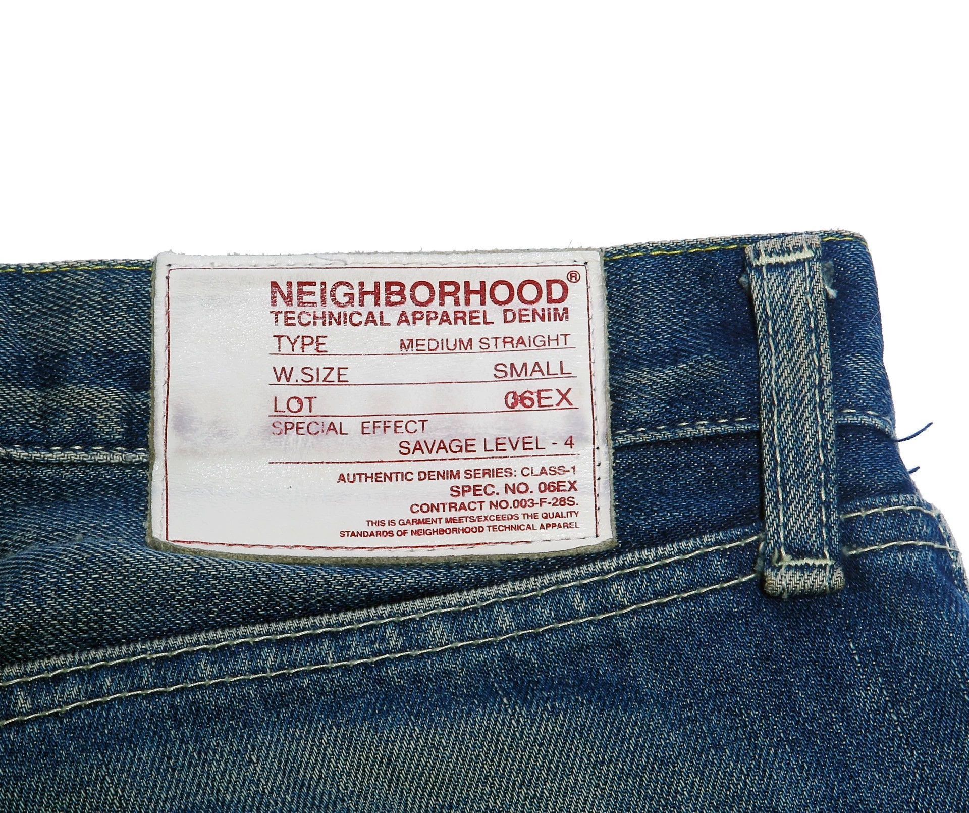 Neighborhood Blue Distressed Denim Jeans Size 28 Size US 28 / EU 44 - 7 Thumbnail