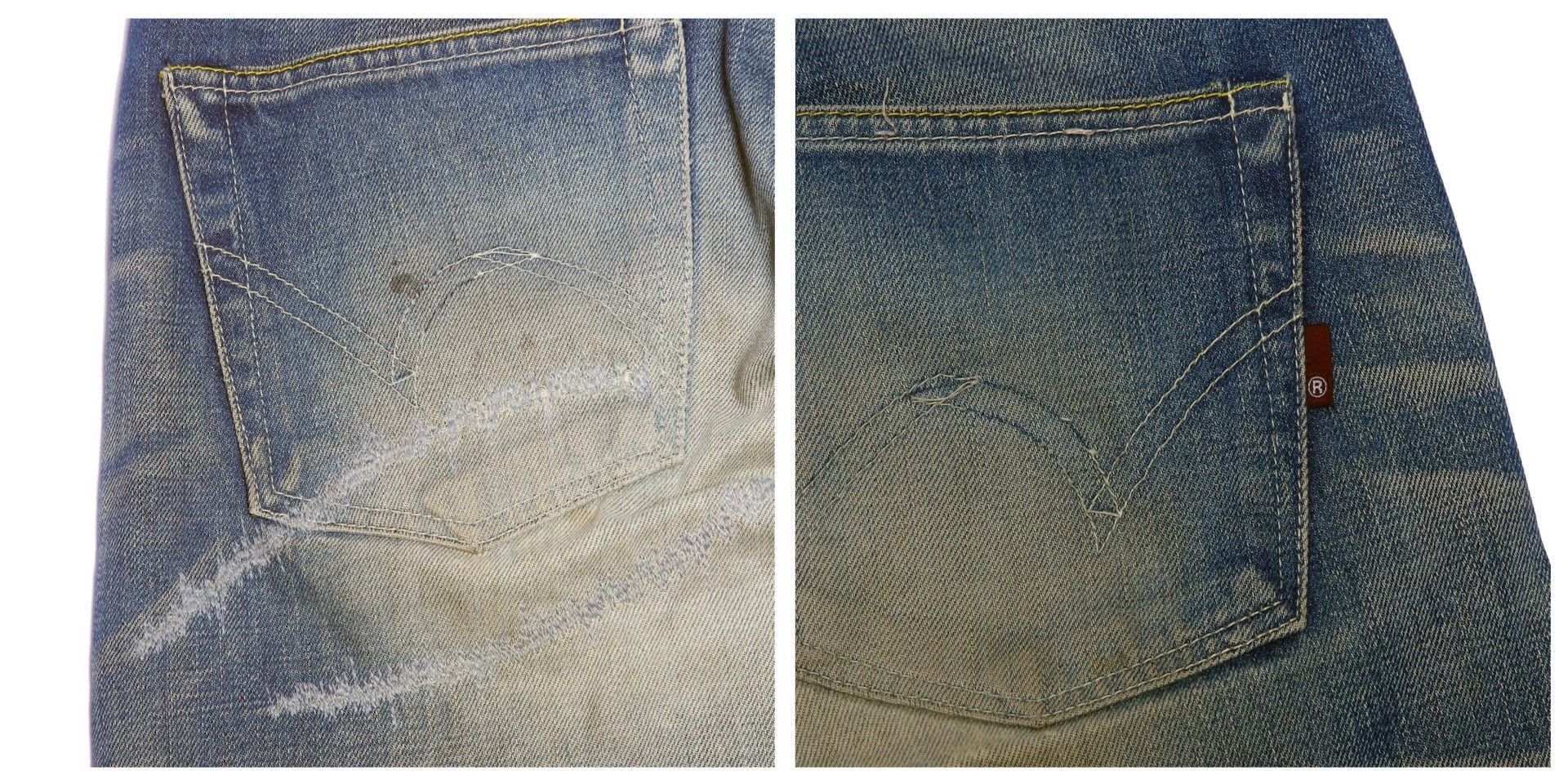 Neighborhood Blue Distressed Denim Jeans Size 28 Size US 28 / EU 44 - 5 Thumbnail