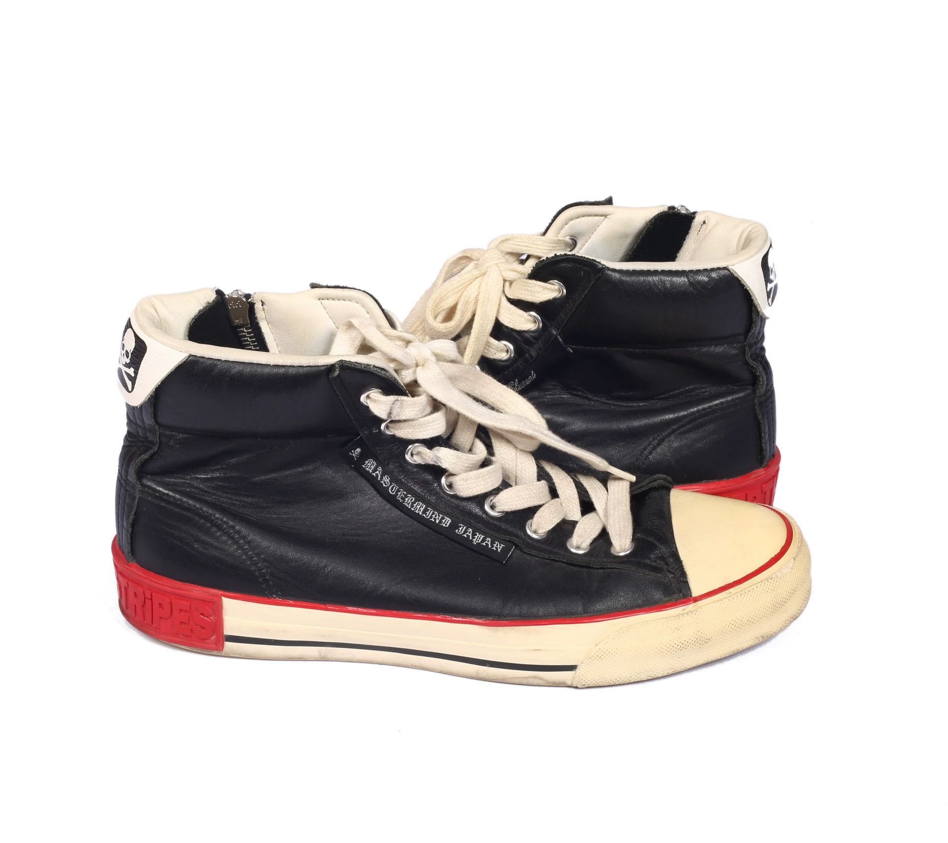 Mastermind Japan Black High-Top Sneakers Size US 8 / EU 41 - 2 Thumbnail