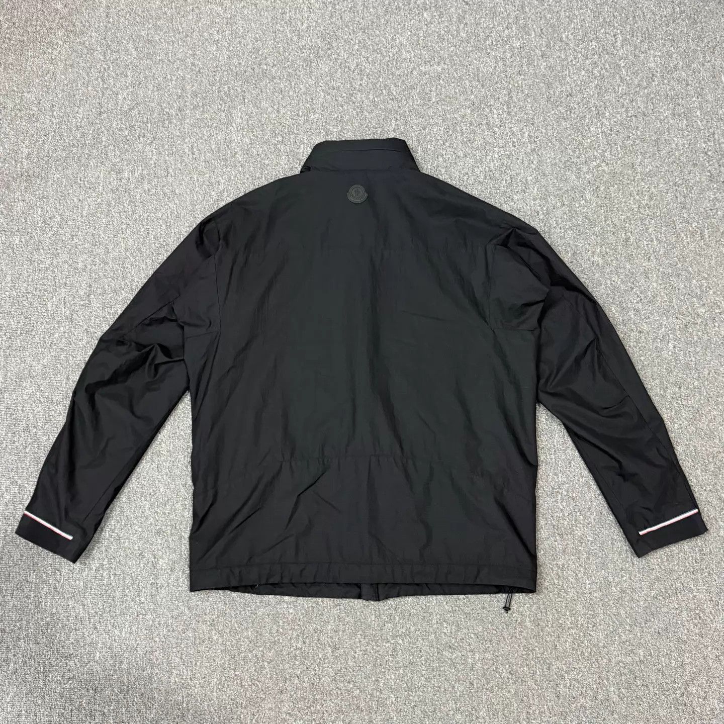 Moncler Black Lightweight Zip-Up Jacket XL Size US XL / EU 56 / 4 - 2 Thumbnail