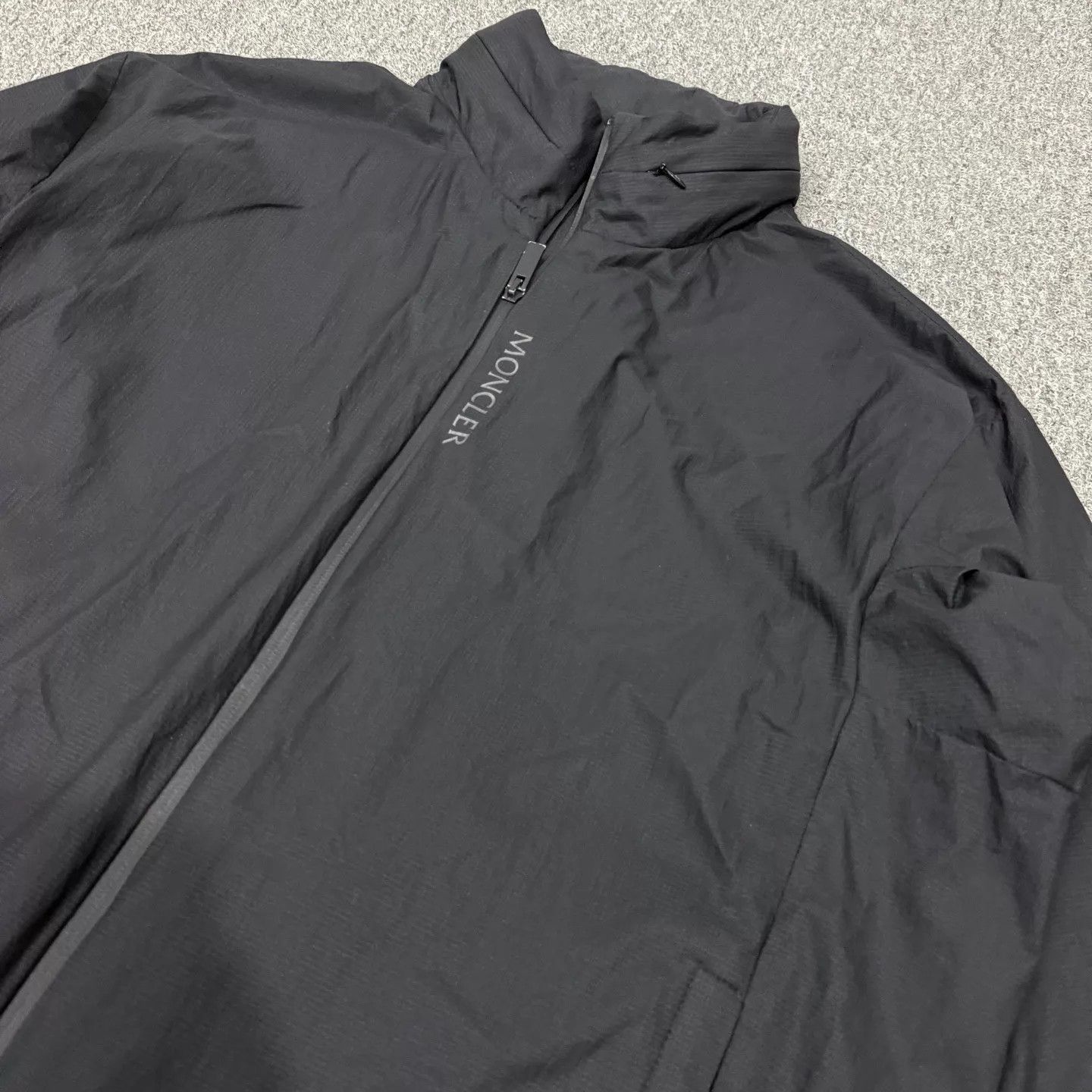Moncler Black Lightweight Zip-Up Jacket XL Size US XL / EU 56 / 4 - 3 Thumbnail