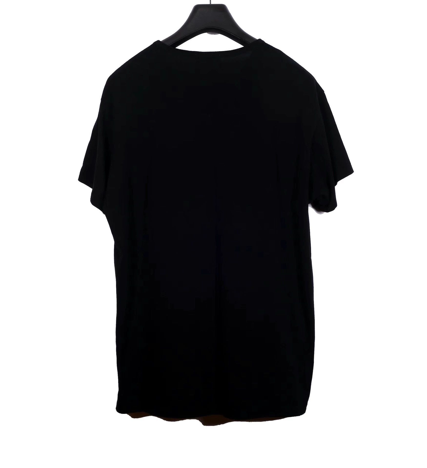 Yohji Yamamoto Black Graphic Print Short Sleeve T-Shirt Size US L / EU 52-54 / 3 - 2 Thumbnail