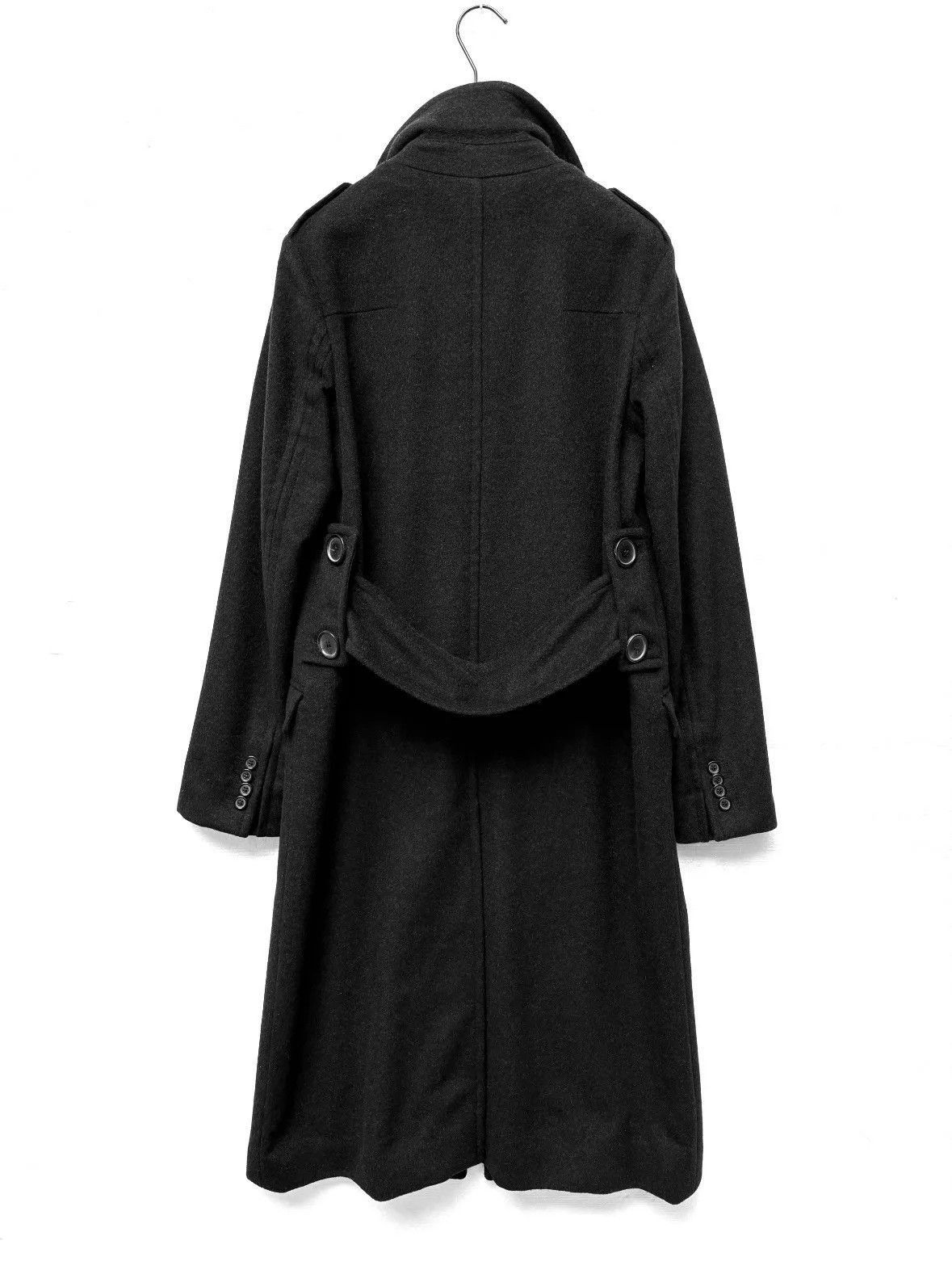 Dior Black Long Wool Blend Coat Size S Size US S / EU 44-46 / 1 - 3 Thumbnail
