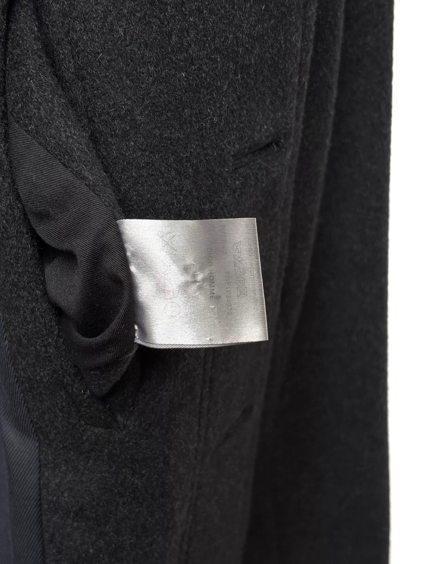 Dior Black Long Wool Blend Coat Size S Size US S / EU 44-46 / 1 - 8 Thumbnail