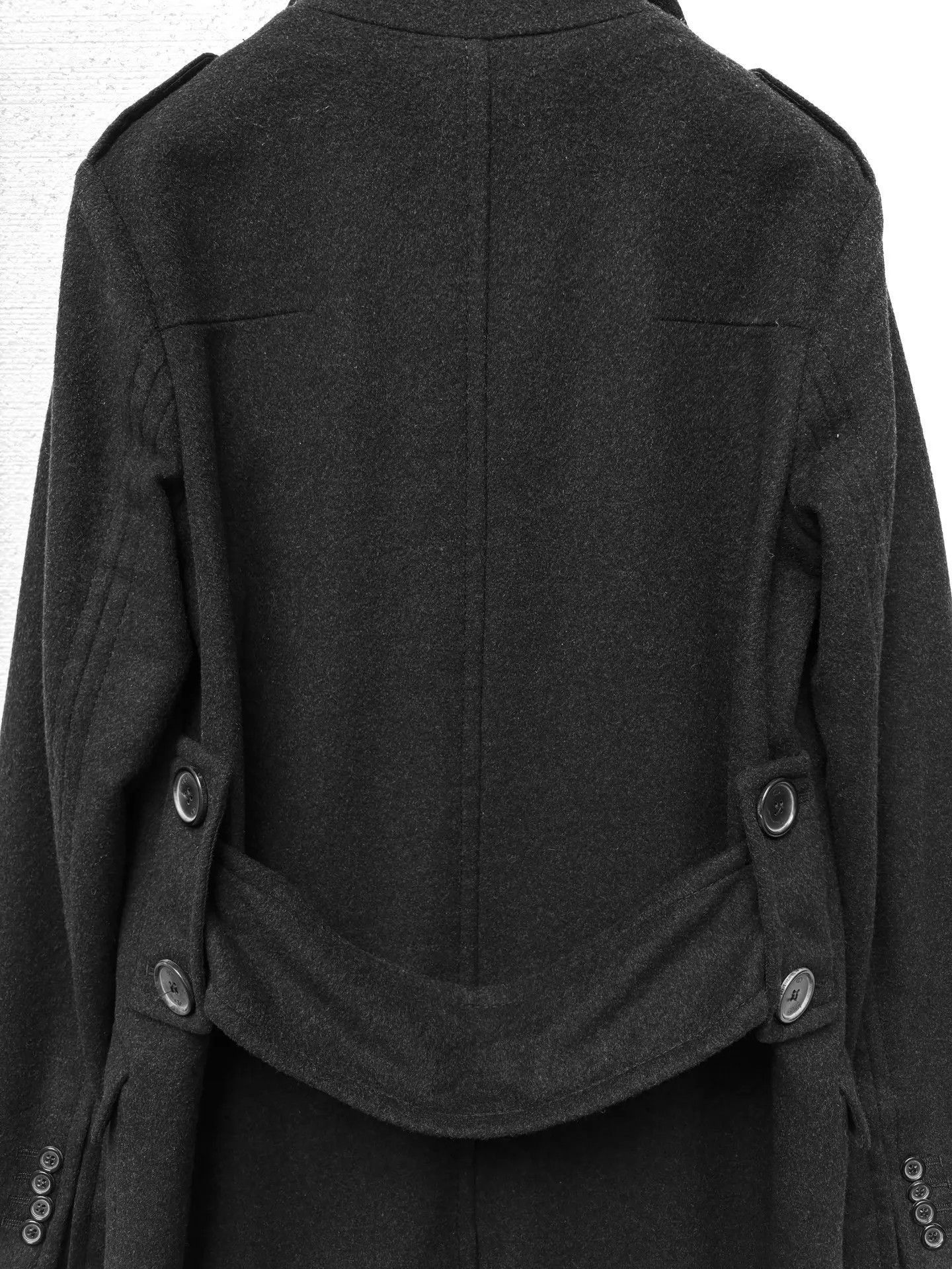 Dior Black Long Wool Blend Coat Size S Size US S / EU 44-46 / 1 - 7 Thumbnail