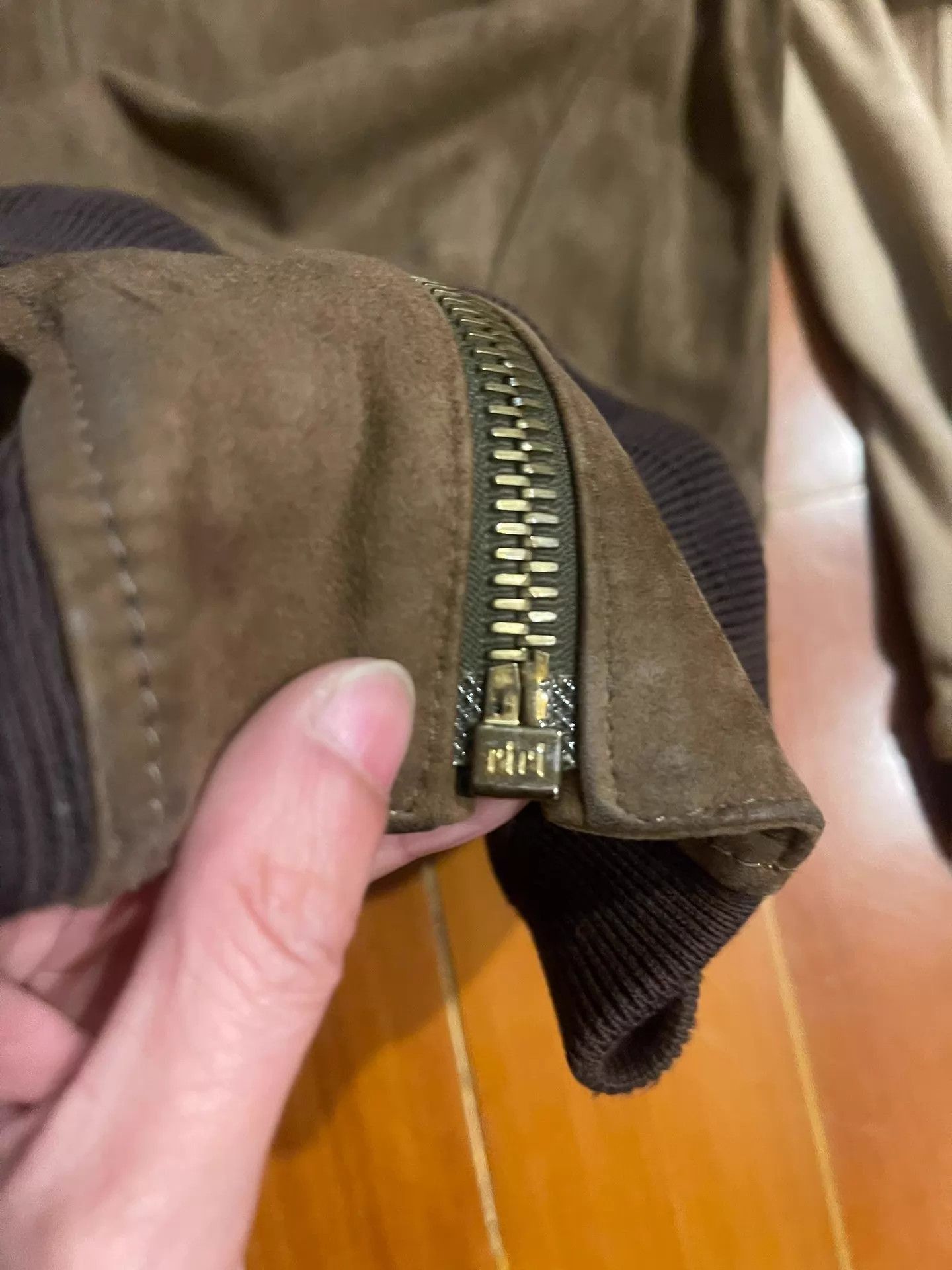 Visvim Brown Two-Tone Bomber Jacket Size S Size US S / EU 44-46 / 1 - 5 Thumbnail
