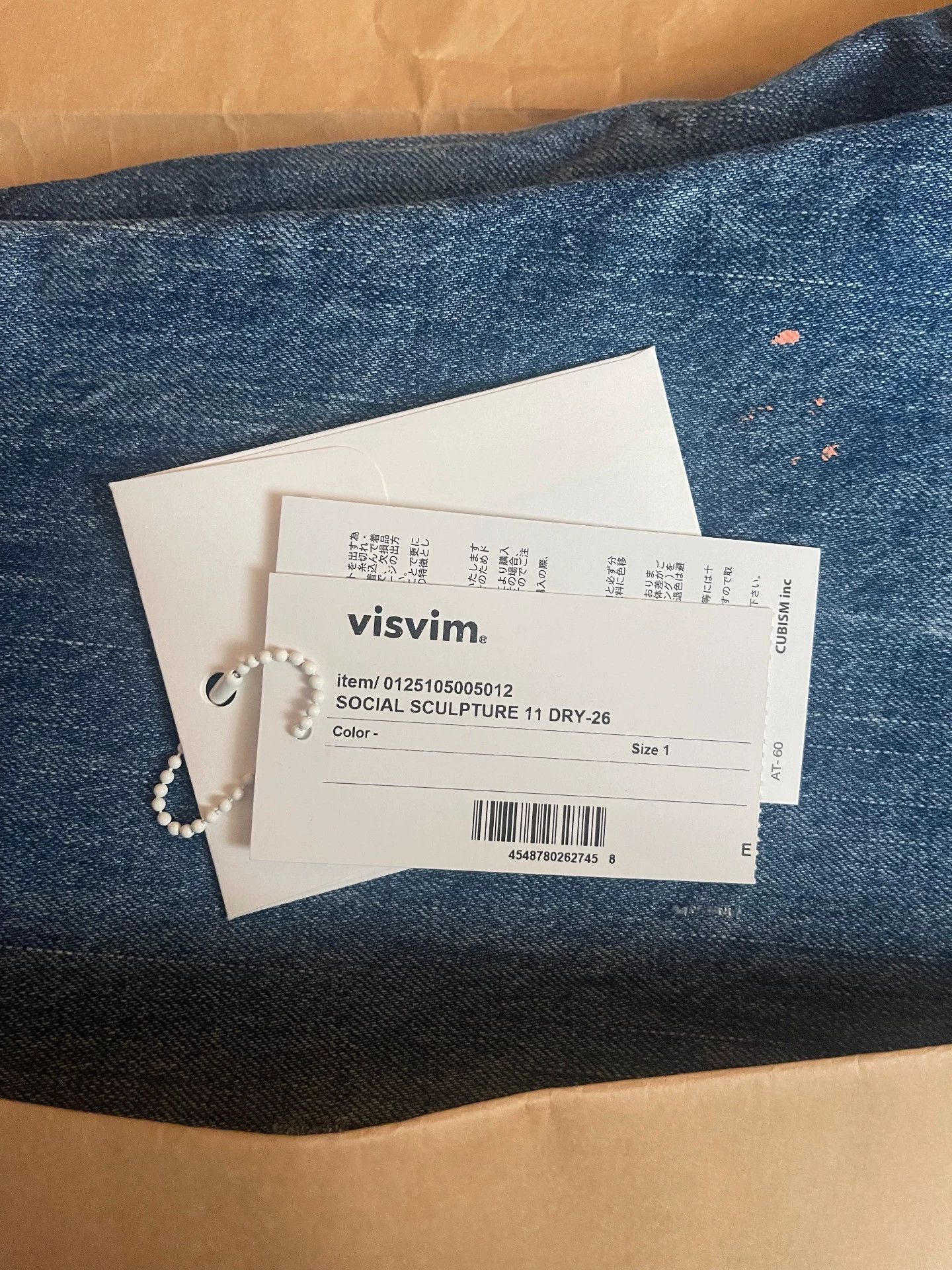 Visvim Blue Distressed Denim Pants Size 30 Size US 30 / EU 46 - 6 Thumbnail