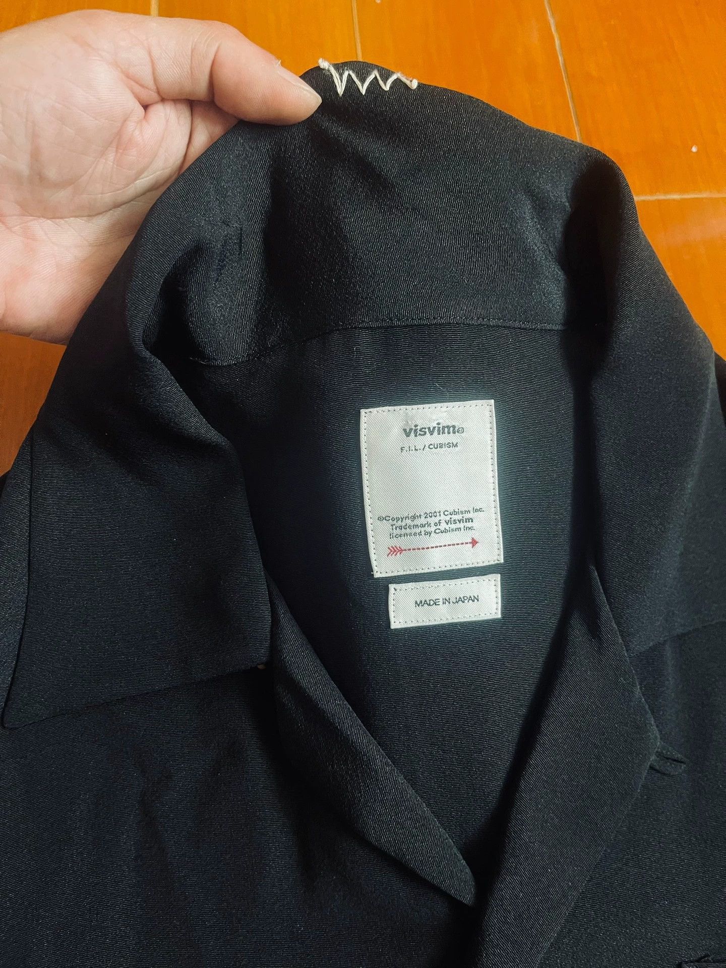 Visvim Black Short Sleeve Button-Up with Tree Print Size US M / EU 48-50 / 2 - 3 Thumbnail