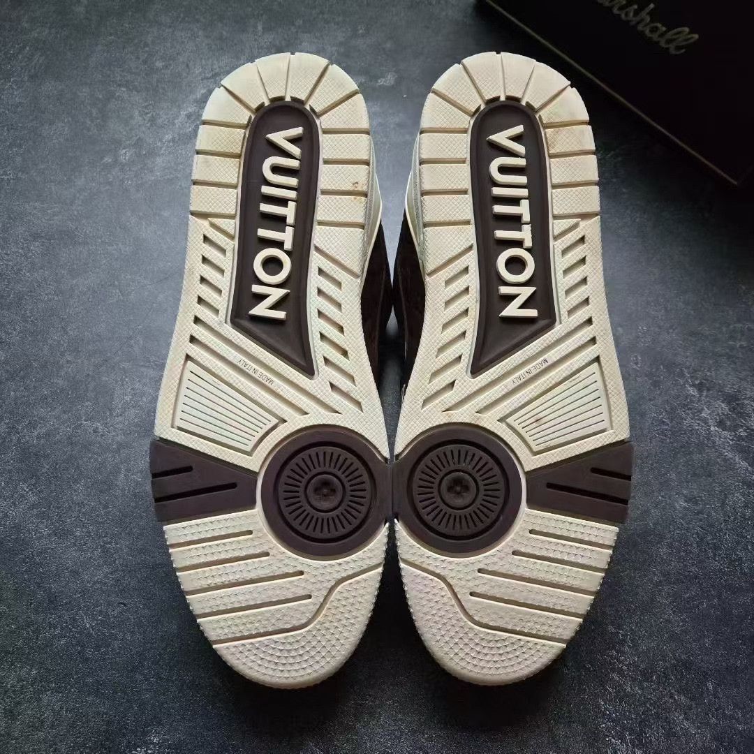 Louis Vuitton Louis Vuitton Training Brown Lowtop Sneakers 41 Men Size US 8.5 / EU 41-42 - 7 Thumbnail