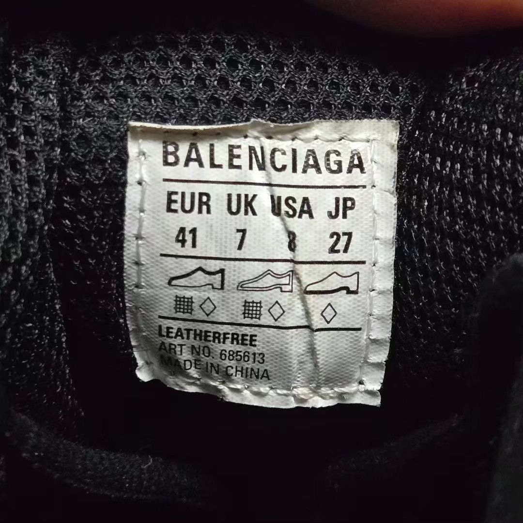 Balenciaga Balenciaga Black Lowtop Sneakers 41 Men Size US 8.5 / EU 41-42 - 5 Thumbnail