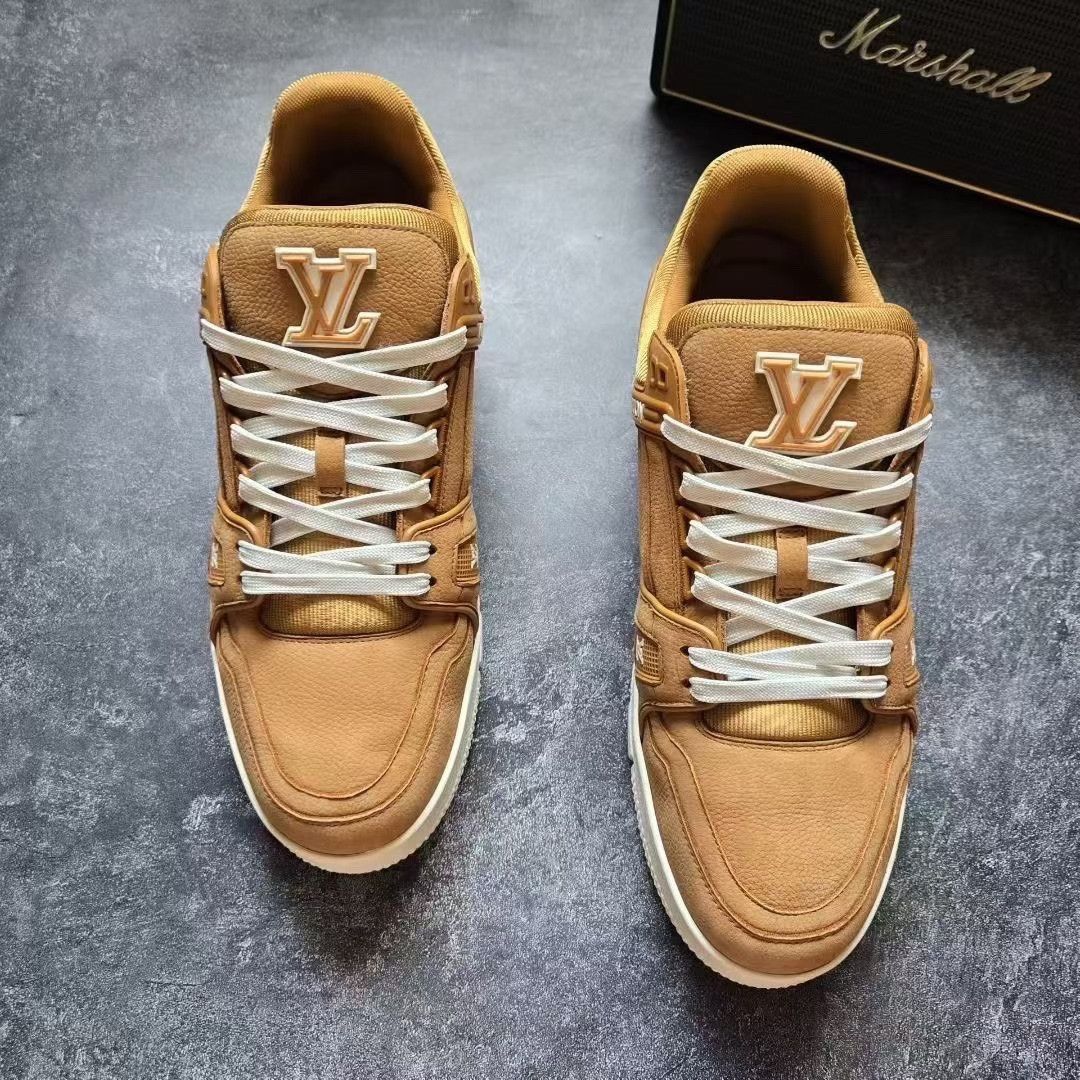 Louis Vuitton Louis Vuitton Training Brown Lowtop Sneakers 42 Men Size US 9 / EU 42 - 2 Thumbnail