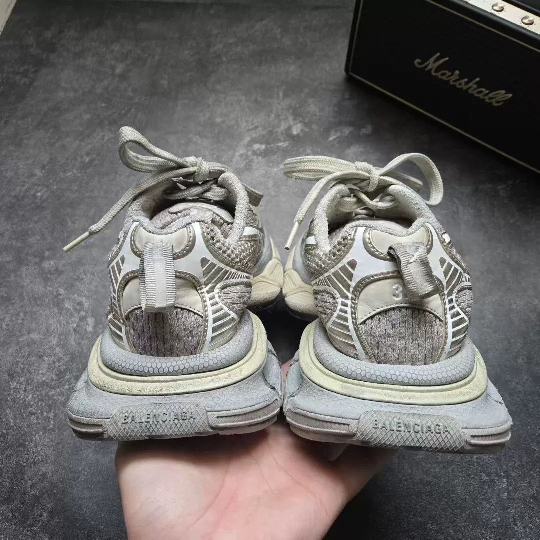 Balenciaga Balenciaga Silver Lowtop Sneakers XXXL Women Size US 8 / IT 38 - 3 Thumbnail