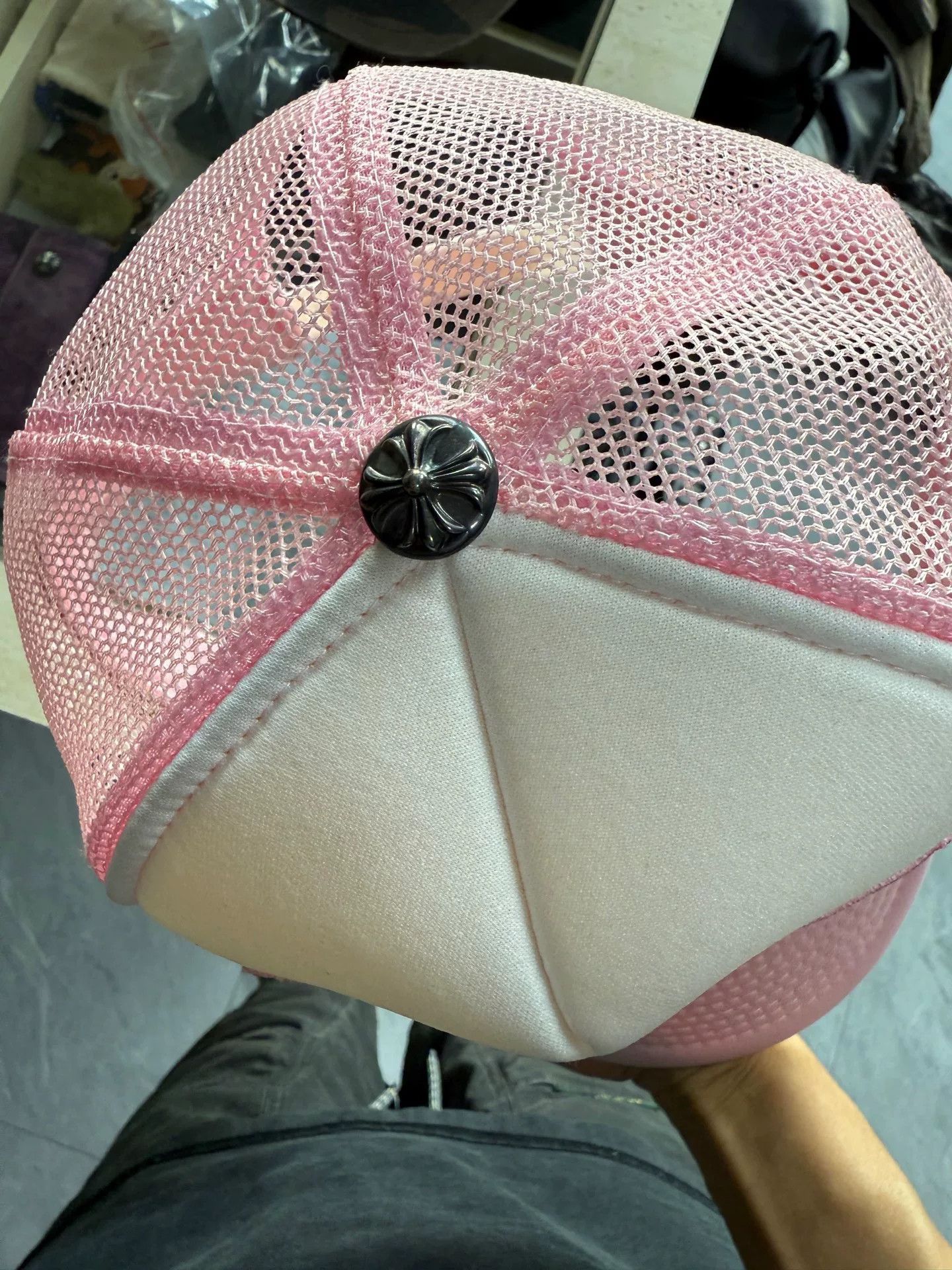 Chrome Hearts Chrome Hearts Embroidered Pink Hat 40.5 Men Size ONE SIZE - 5 Thumbnail