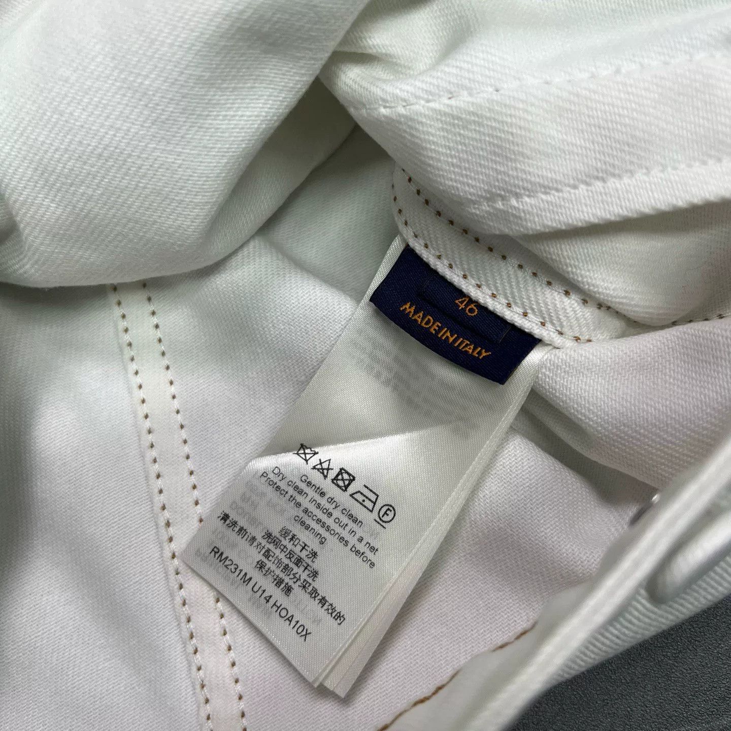 Louis Vuitton Louis Vuitton Denim Light Jacket 46 Men Size US L / EU 52-54 / 3 - 4 Thumbnail