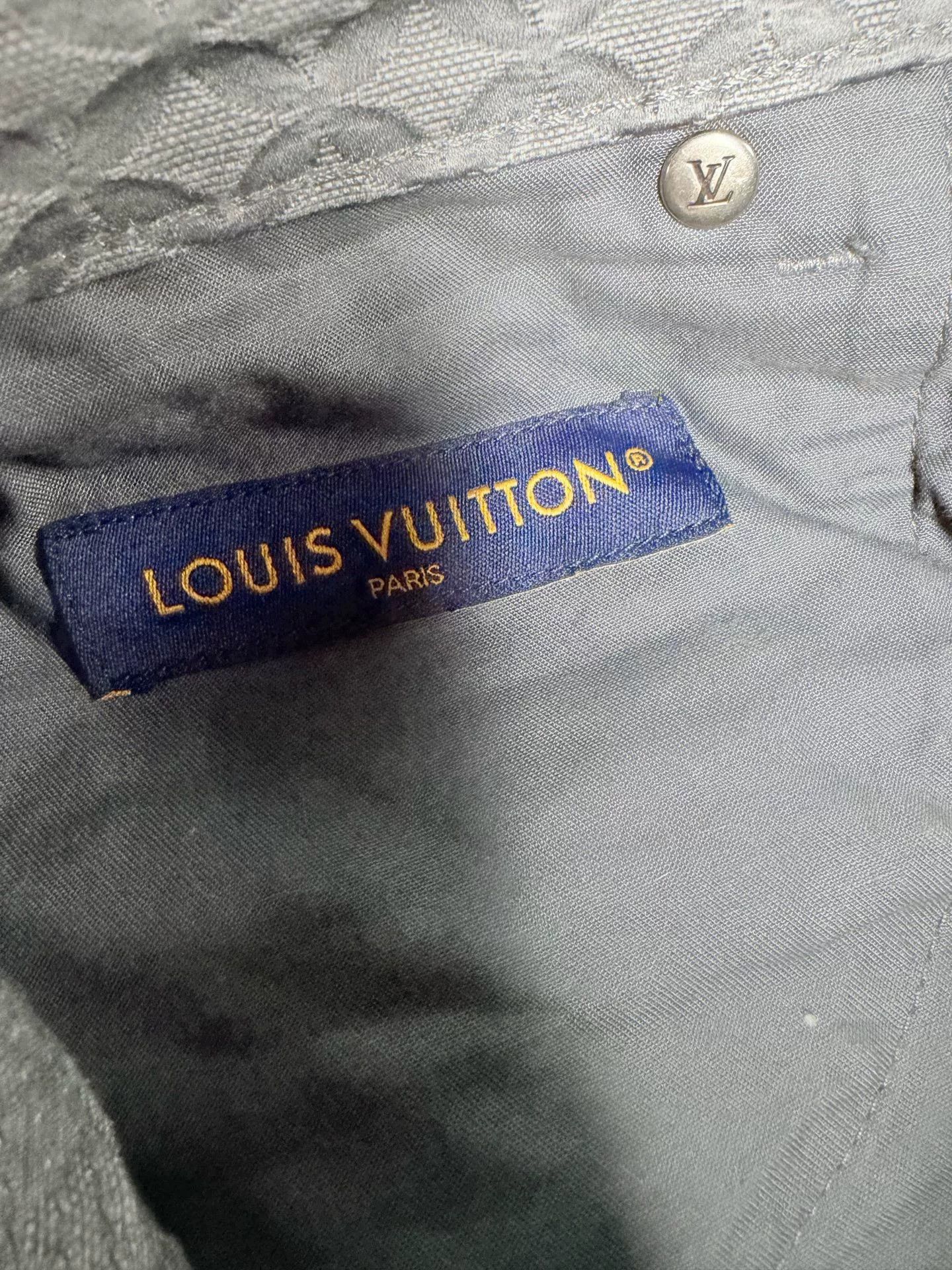 Louis Vuitton Louis Vuitton Collab Gray Denim Jeans 46 Men Size US 32 / EU 48 - 3 Thumbnail