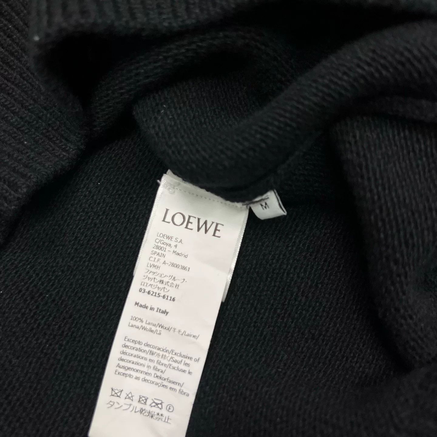 Loewe Loewe Retro Embroidered Sweater M Men Size US M / EU 48-50 / 2 - 4 Thumbnail