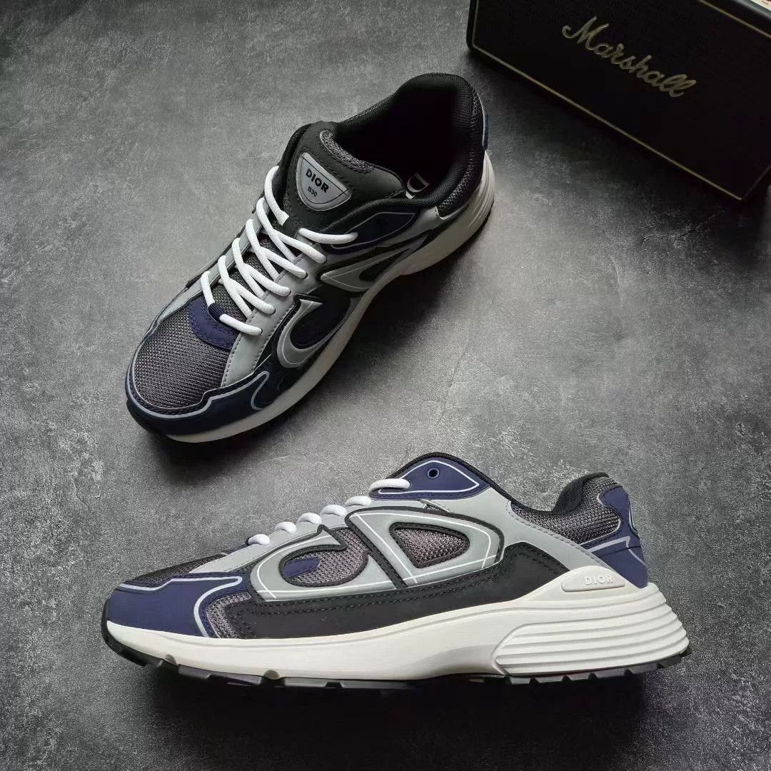 Dior Dior Blue Lowtop Sneakers 30 Men Size US 10 / EU 43 - 4 Thumbnail