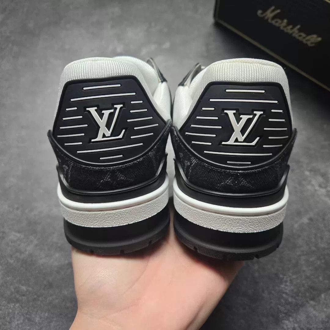 Louis Vuitton Louis Vuitton Training Black Lowtop Sneakers 41 Men Size US 8.5 / EU 41-42 - 5 Thumbnail