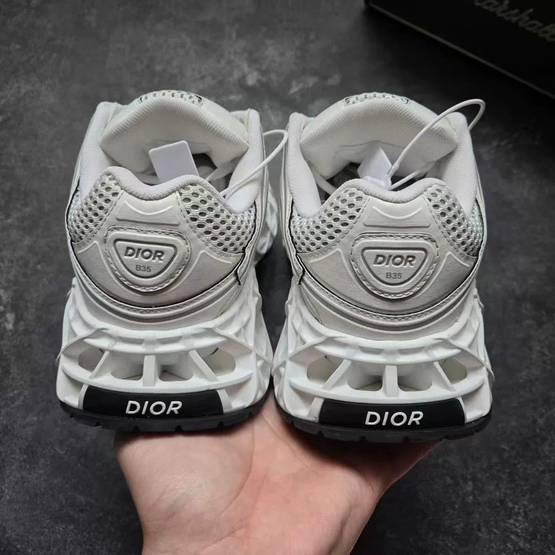 Dior Dior White Lowtop Sneakers 35 Men Size US 5 / EU 37 - 6 Thumbnail